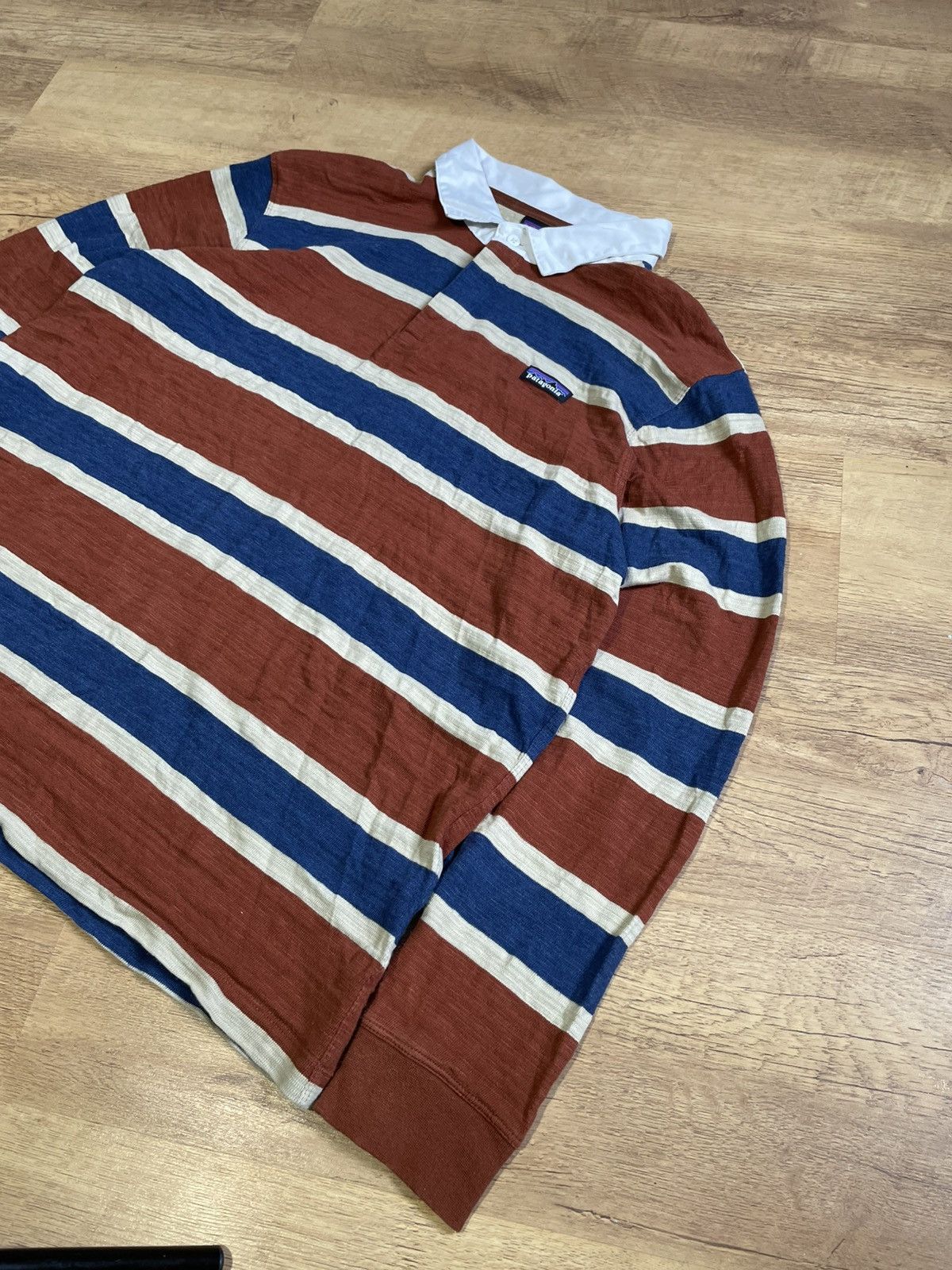 Patagonia Patagonia Striped Long Sleeve Gorpcore style like Supreme Size US XL / EU 56 / 4 - 3 Thumbnail