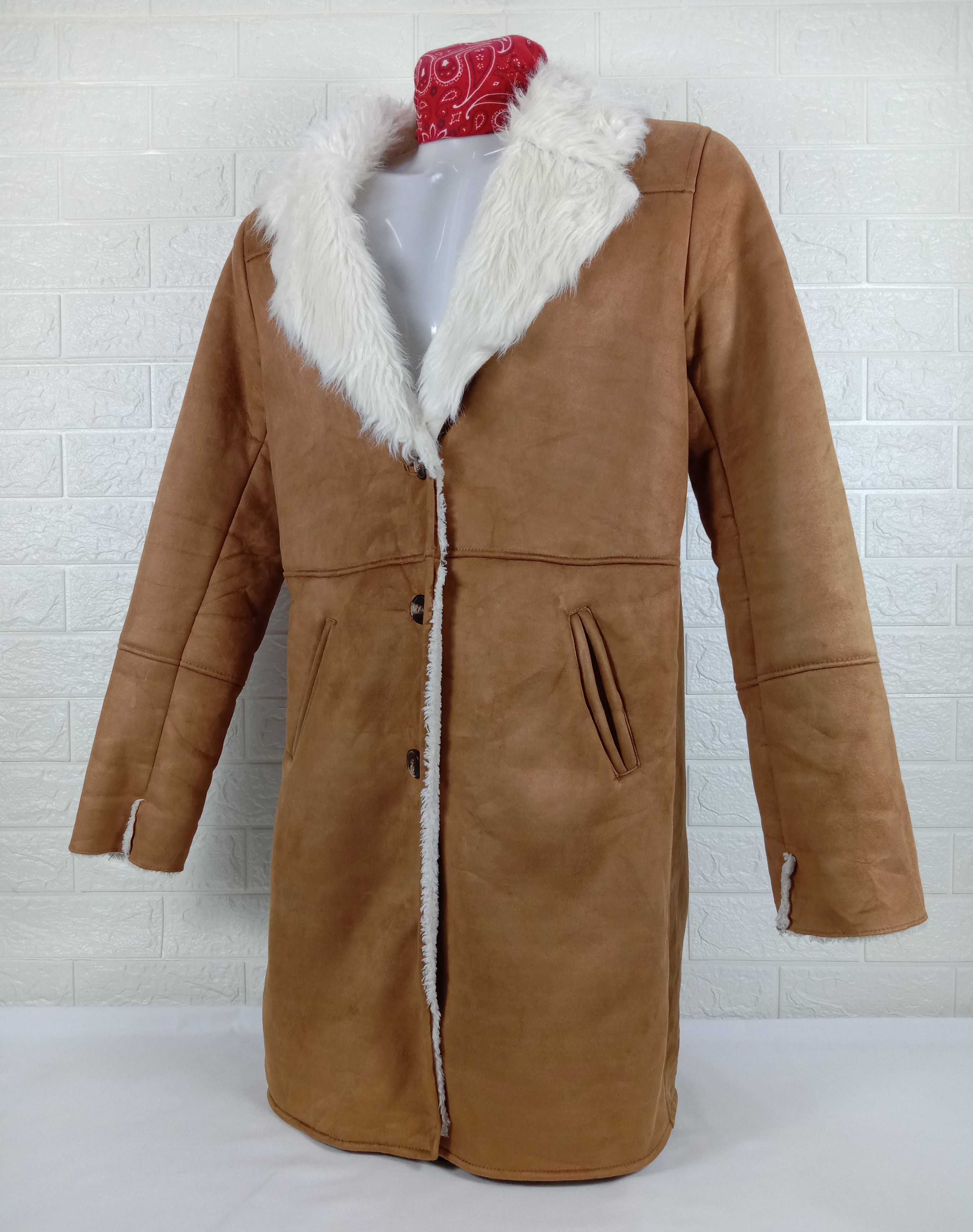 Bershka Vintage Bershka Long Coat Size M / US 6-8 / IT 42-44 - 3 Thumbnail
