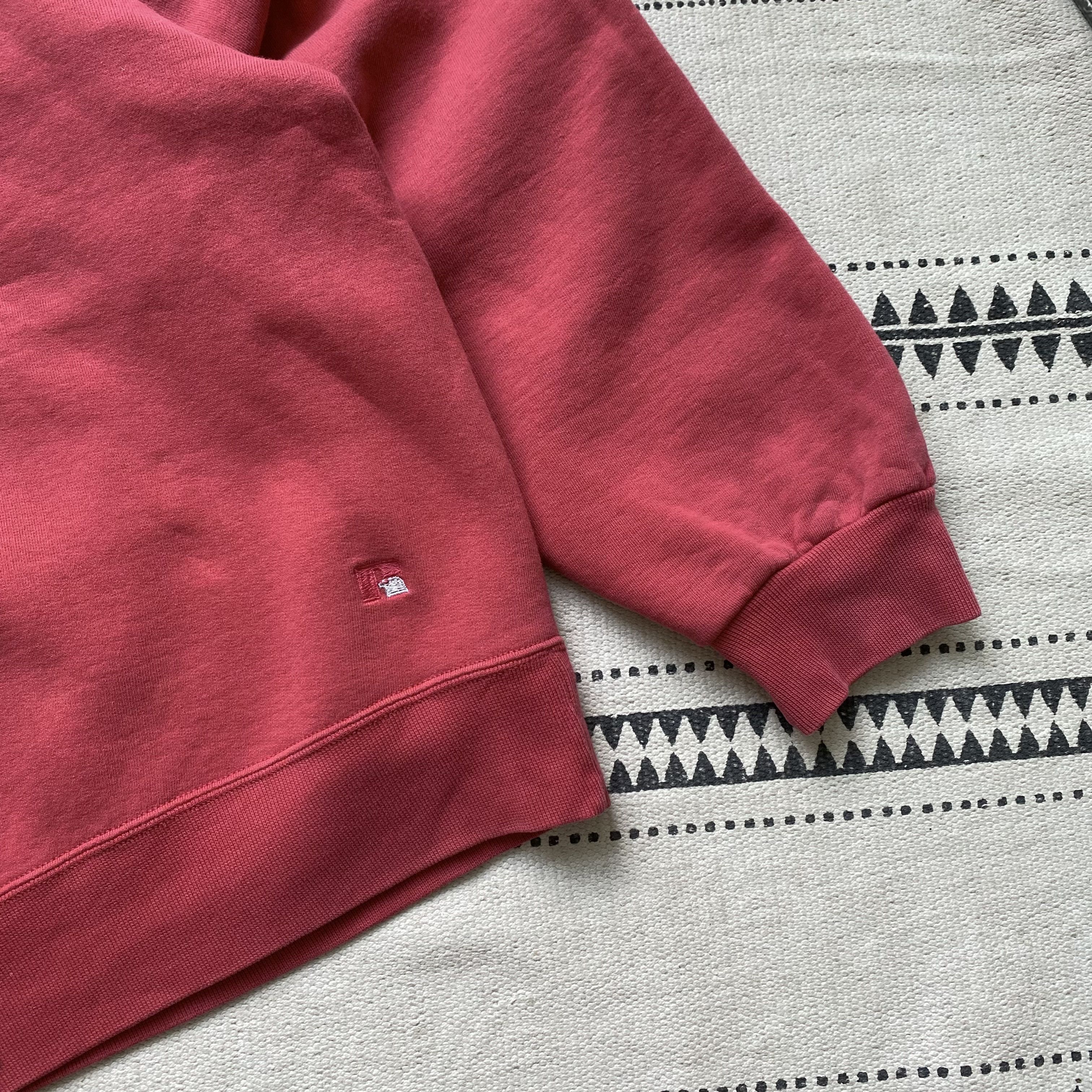 Russell Athletic Vintage 90s Russell Athletic Boxy Sweatshirt cropped Size US L / EU 52-54 / 3 - 6 Thumbnail