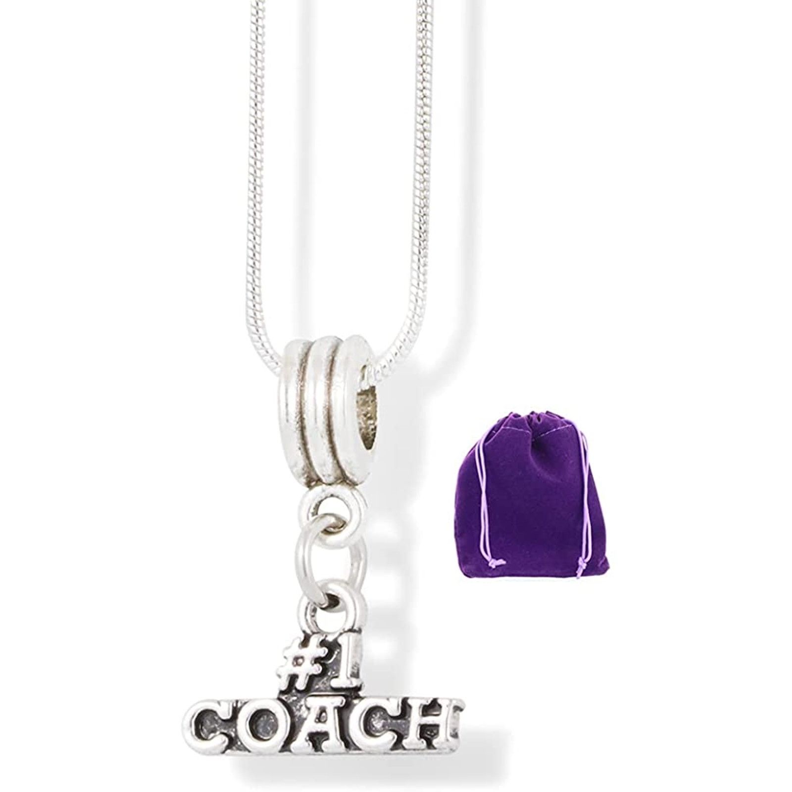 & Other Stories Number One #1 Best Coach Coaching Necklace Pendant Jewelry Size ONE SIZE - 1 Thumbnail