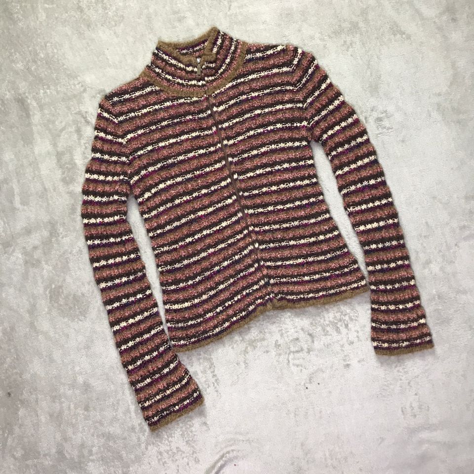 Max Mara Vintage Max Mara Zipper Cardigan Size S / US 4 / IT 40 - 1 Thumbnail
