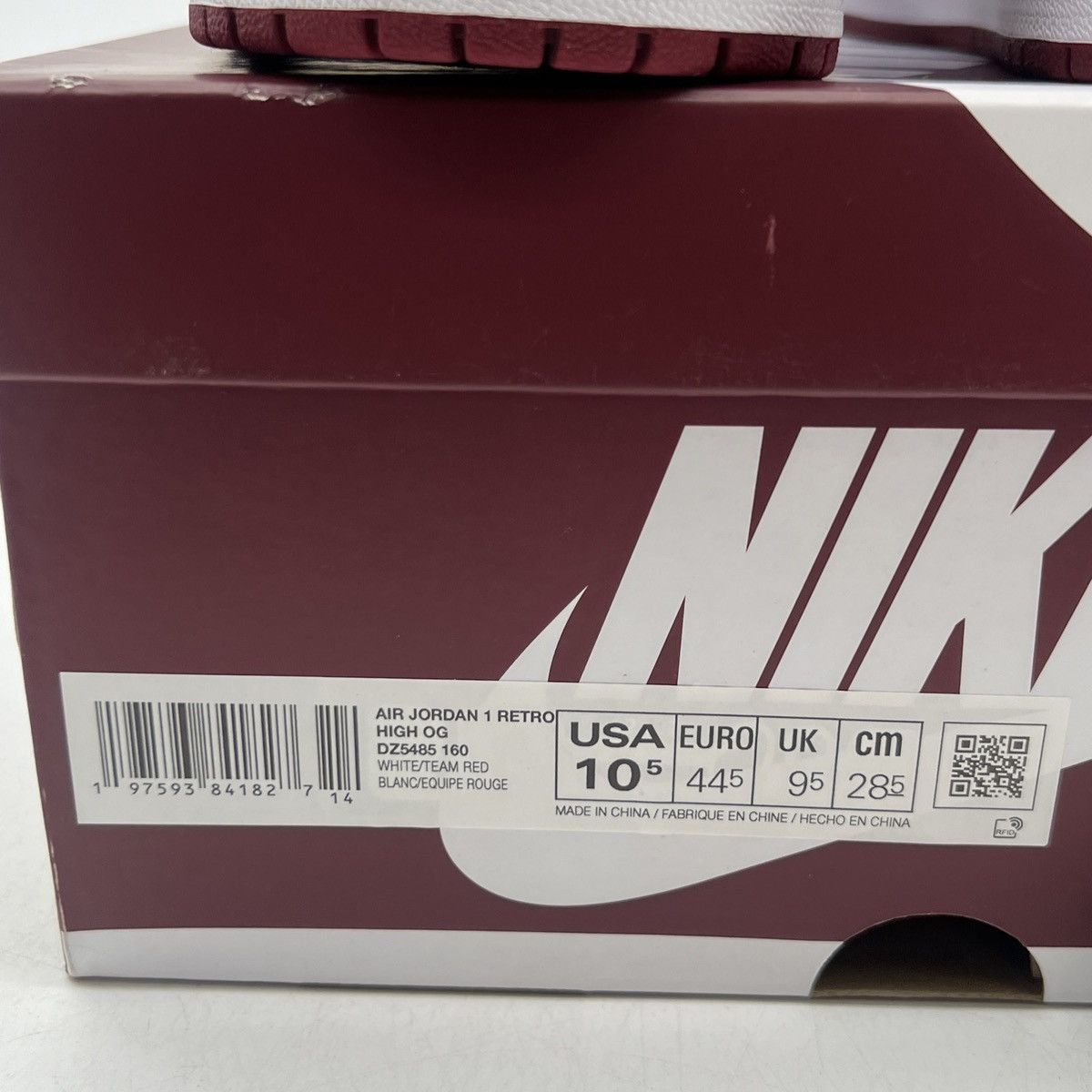 Jordan Brand Air Jordan 1 high Artisanal red Size US 10.5 / EU 43-44 - 6 Thumbnail