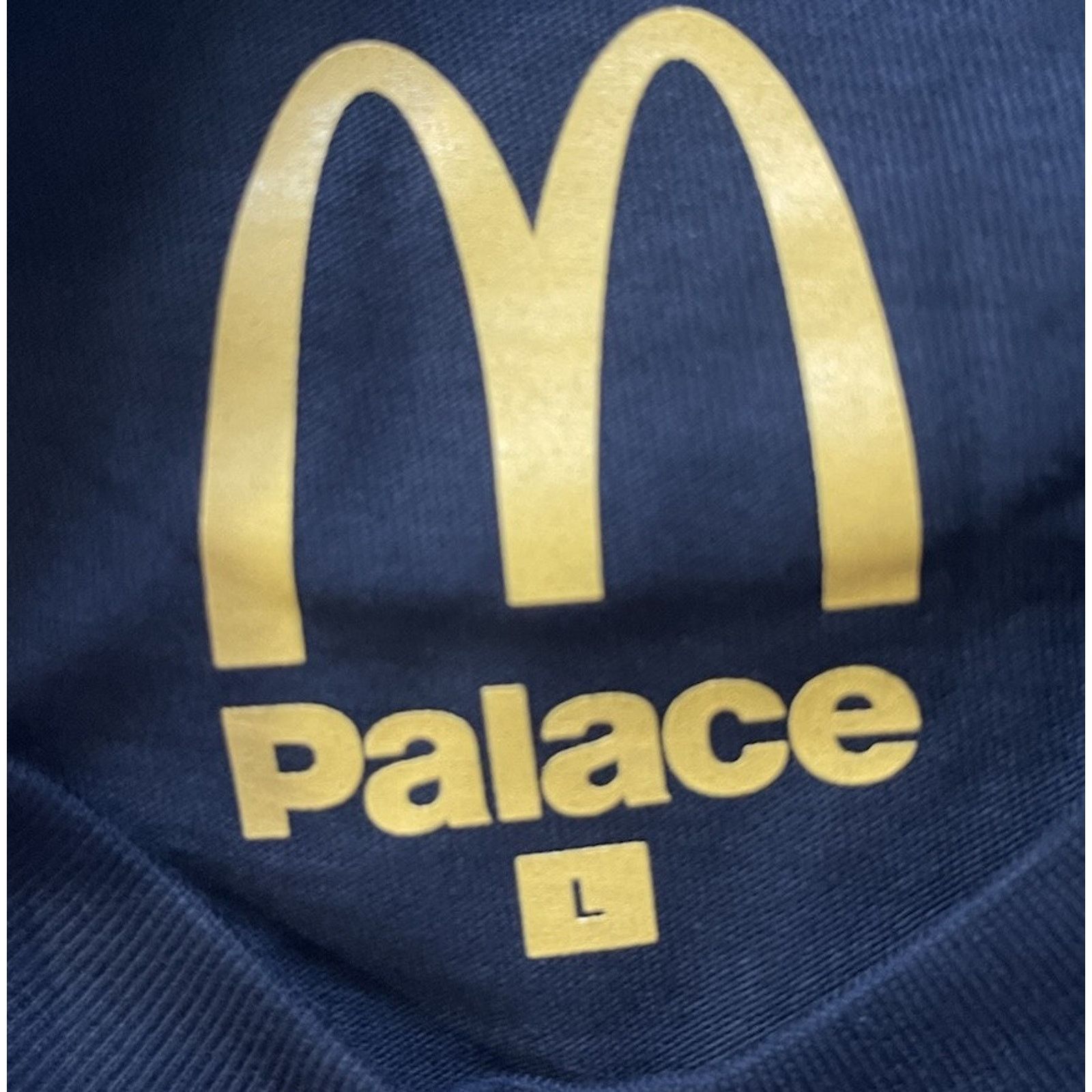 Palace NWT Palace x McDonald's Arch Sign Skateboard T-shirt Black Size US L / EU 52-54 / 3 - 4 Thumbnail