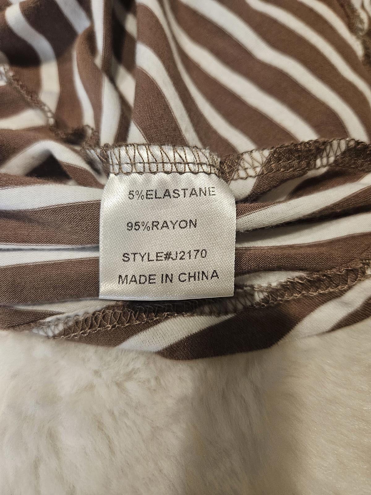 Designer Ty Alexander's Women's Striped Tunic Dress #417 Size M / US 6-8 / IT 42-44 - 6 Thumbnail