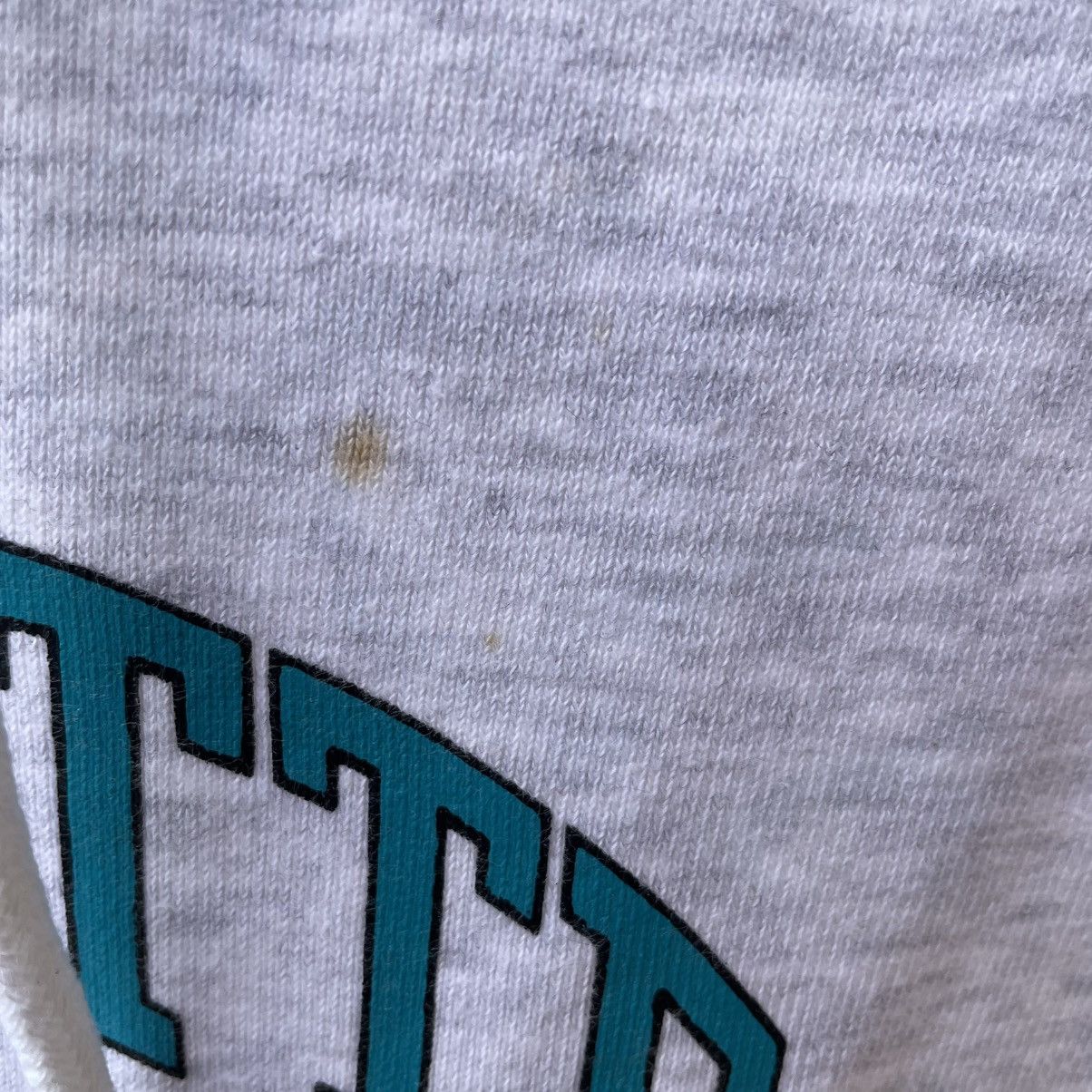 NBA 🔥Vintage 90s NBA Charlotte Hornet Big Logo Sweater Hoodie Size US S / EU 44-46 / 1 - 10 Thumbnail