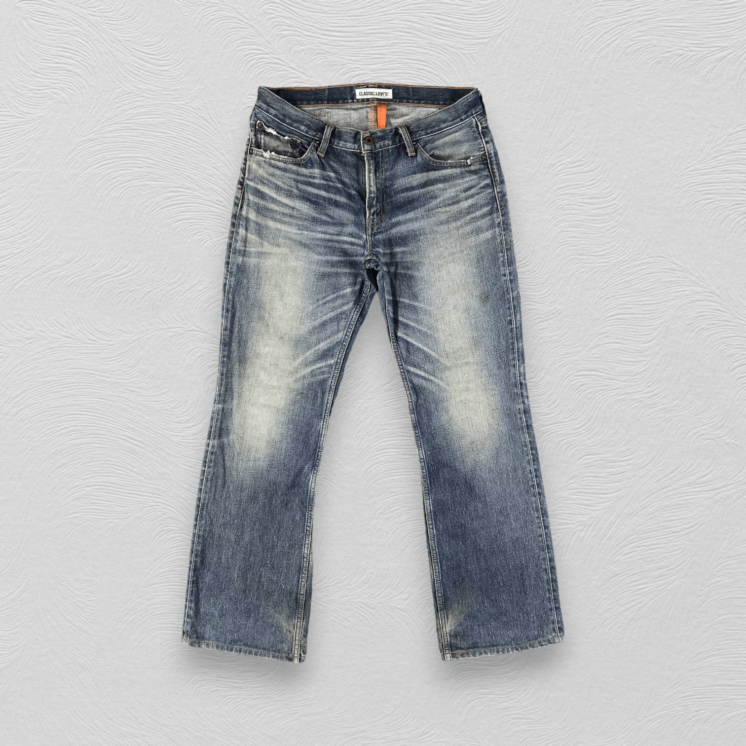 image of Levis 507 Jeans Dirty Wash Denim Kj1821 in Blue, Men's (Size 34)