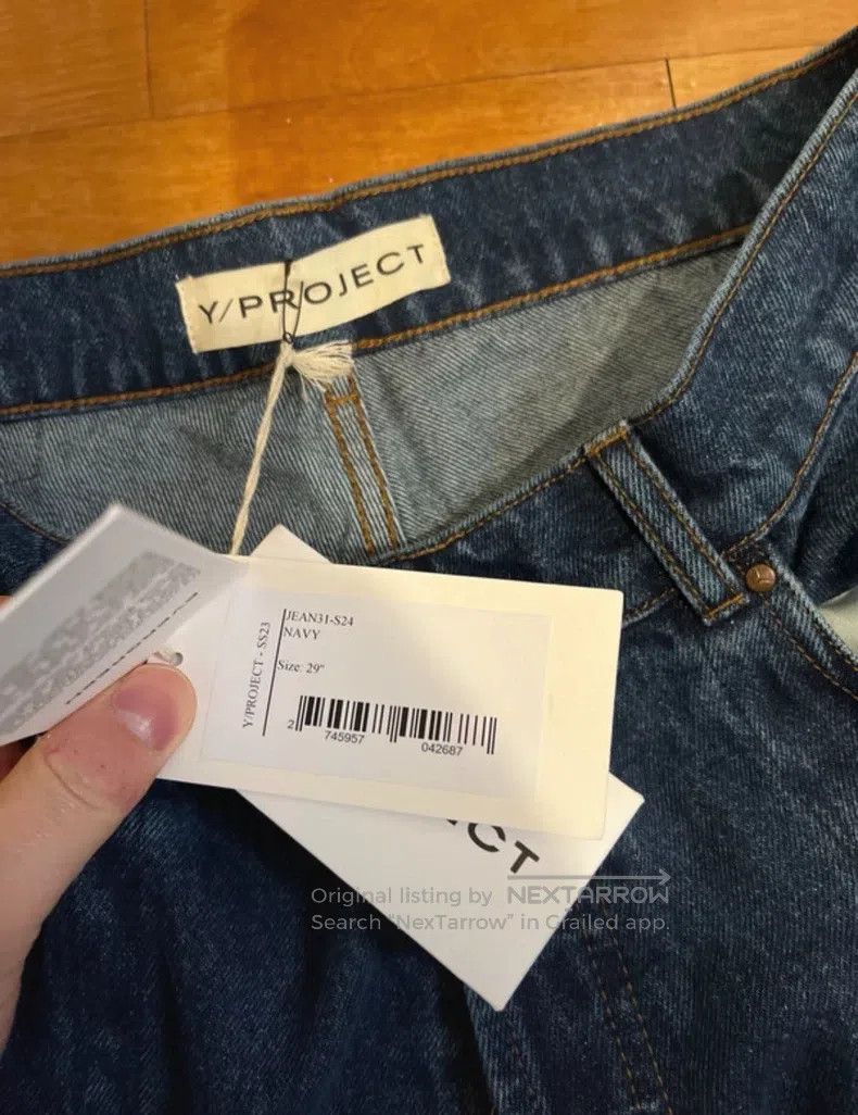 Y/Project Y/PROJECT Size 32 Wrinkled jeans and twisted pants Size US 32 / EU 48 - 6 Thumbnail