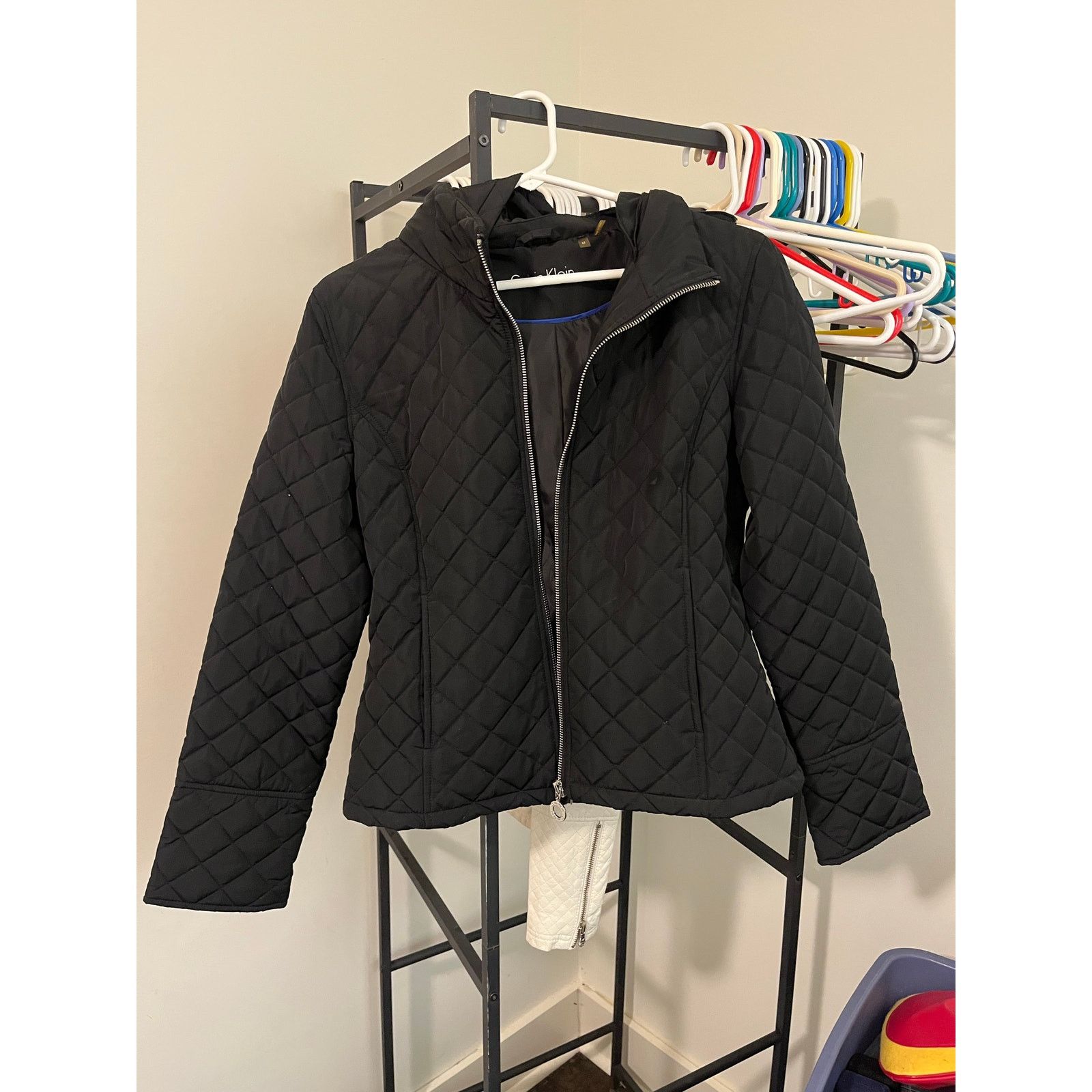 Calvin Klein Calvin Klein Quilted Zipper Jacket size M Size M / US 6-8 / IT 42-44 - 1 Thumbnail
