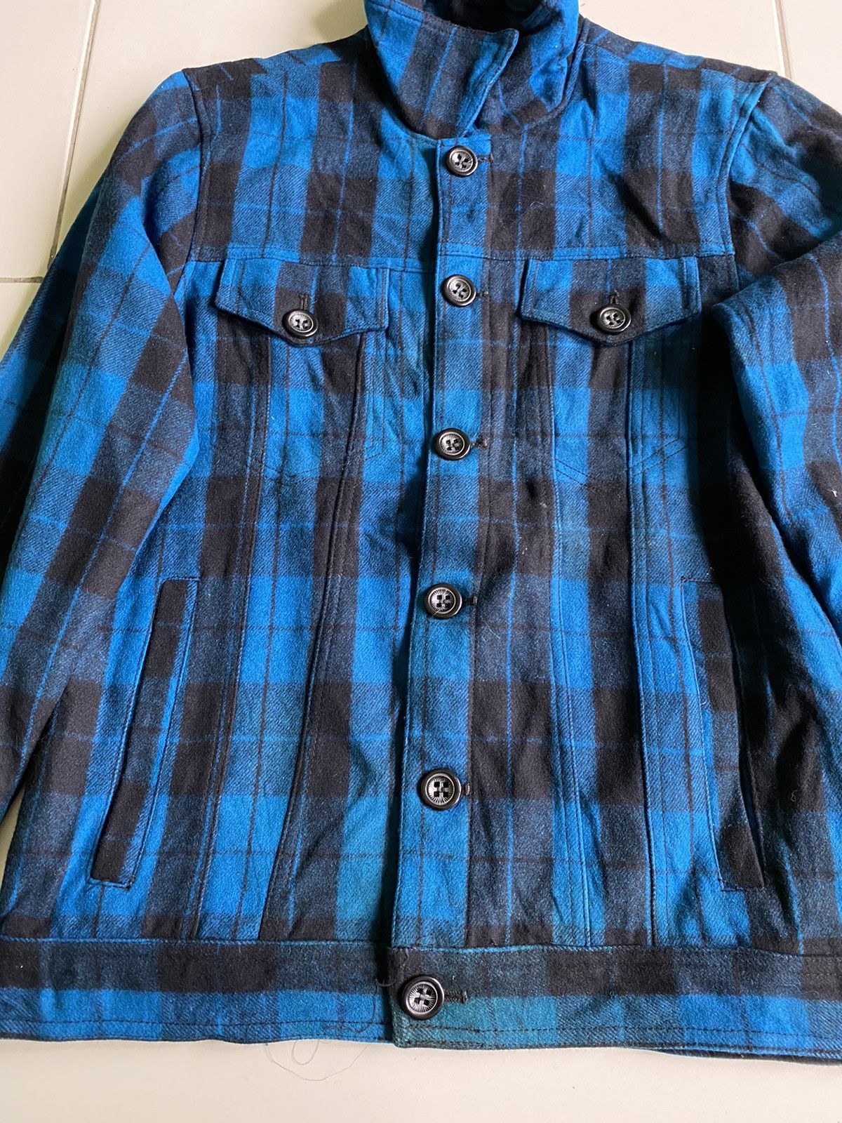 Japanese Brand × Seditionaries Play Play Play Fabian Punk Wool Button jacket Size US L / EU 52-54 / 3 - 4 Thumbnail
