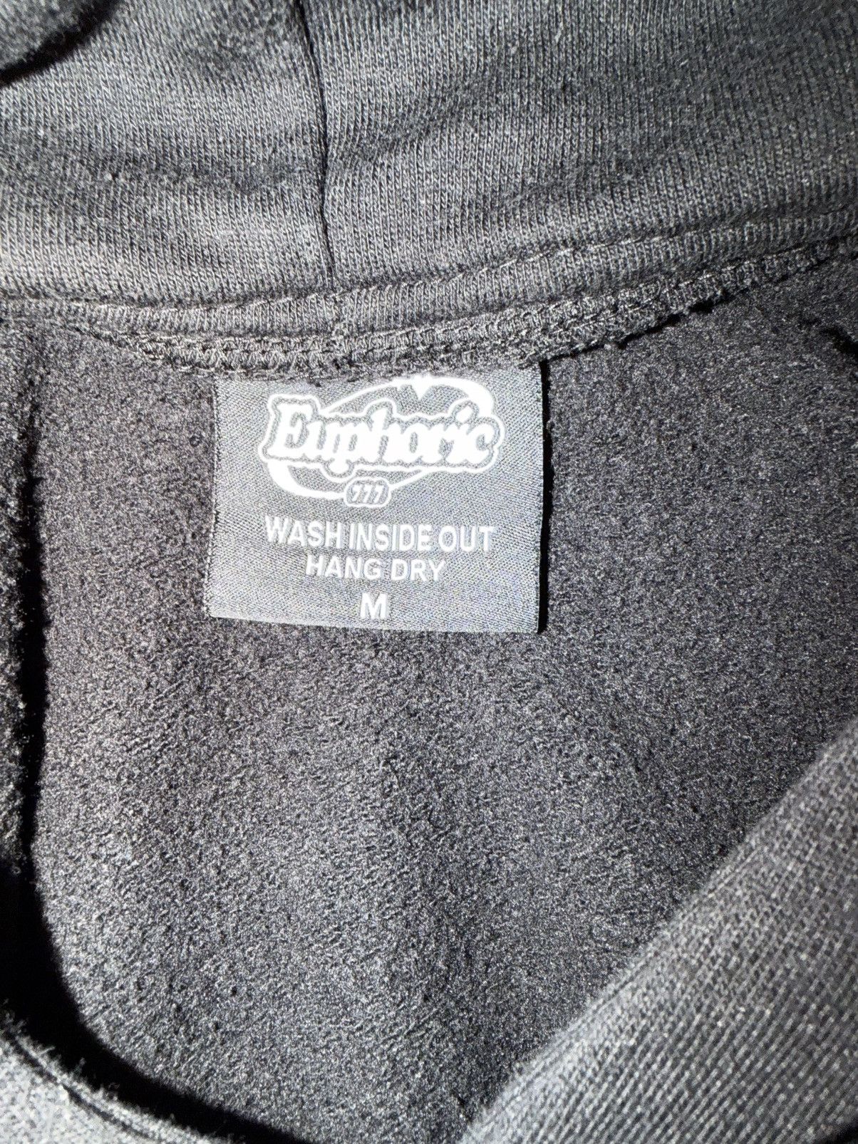 Other Euphoric 777 Mental Health Matters Cropped Hoodie ‘Black’ Size US M / EU 48-50 / 2 - 3 Thumbnail