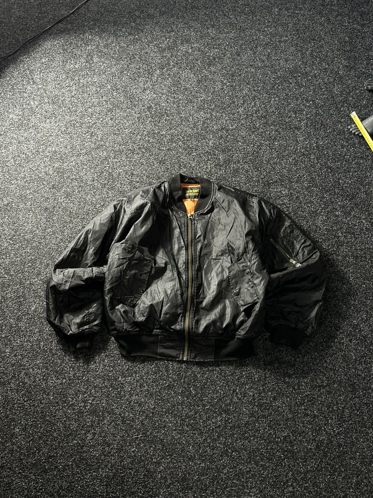 Vintage 🚨Vintage 90s Ma-1 Bomber Jacket (avirex,alpha,number nine) Size US M / EU 48-50 / 2 - 1 Thumbnail