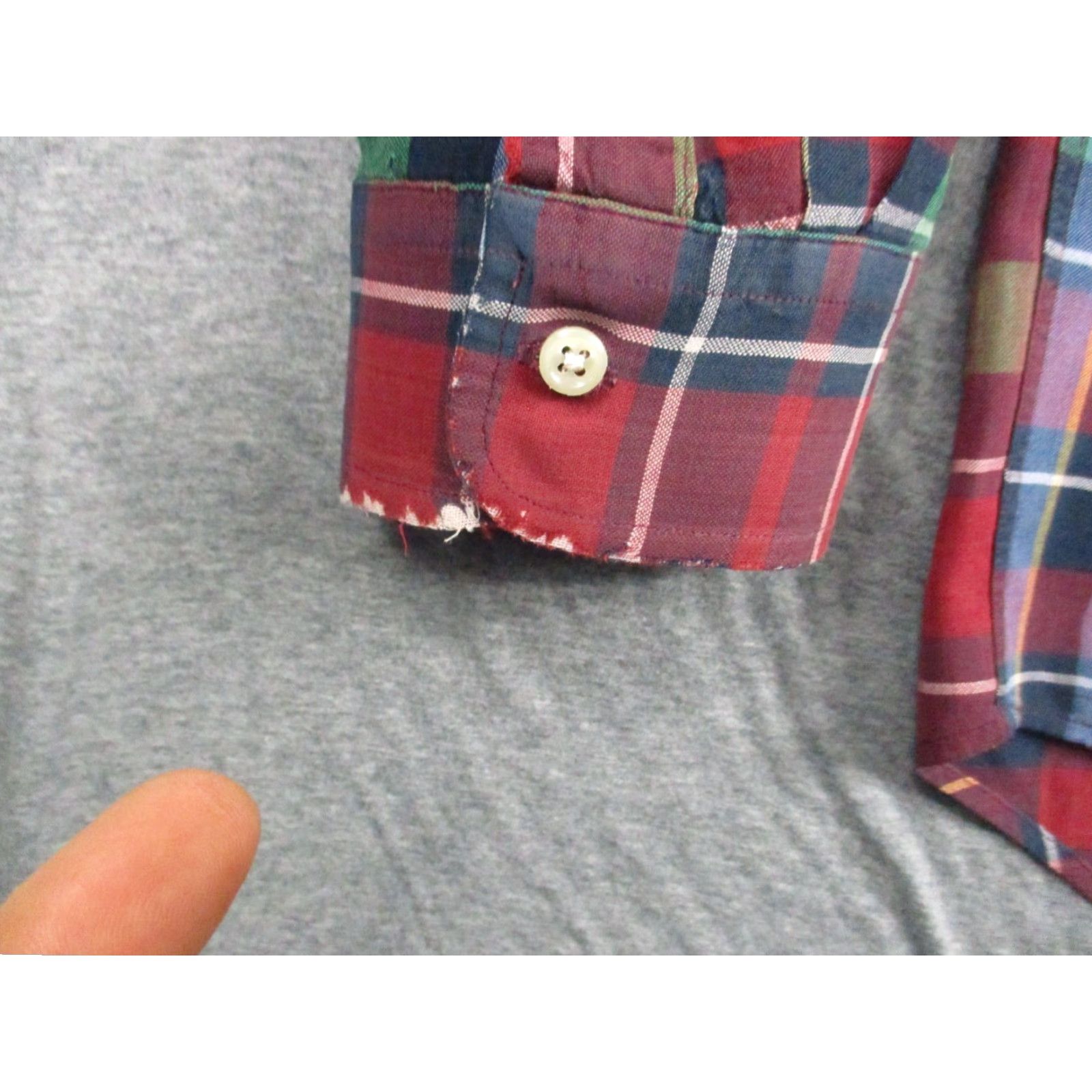 Ralph Lauren Ralph Lauren Shirt XL Mens Button-Up Plaid Red Polo Blaire Long Sleeve Size US XL / EU 56 / 4 - 5 Thumbnail