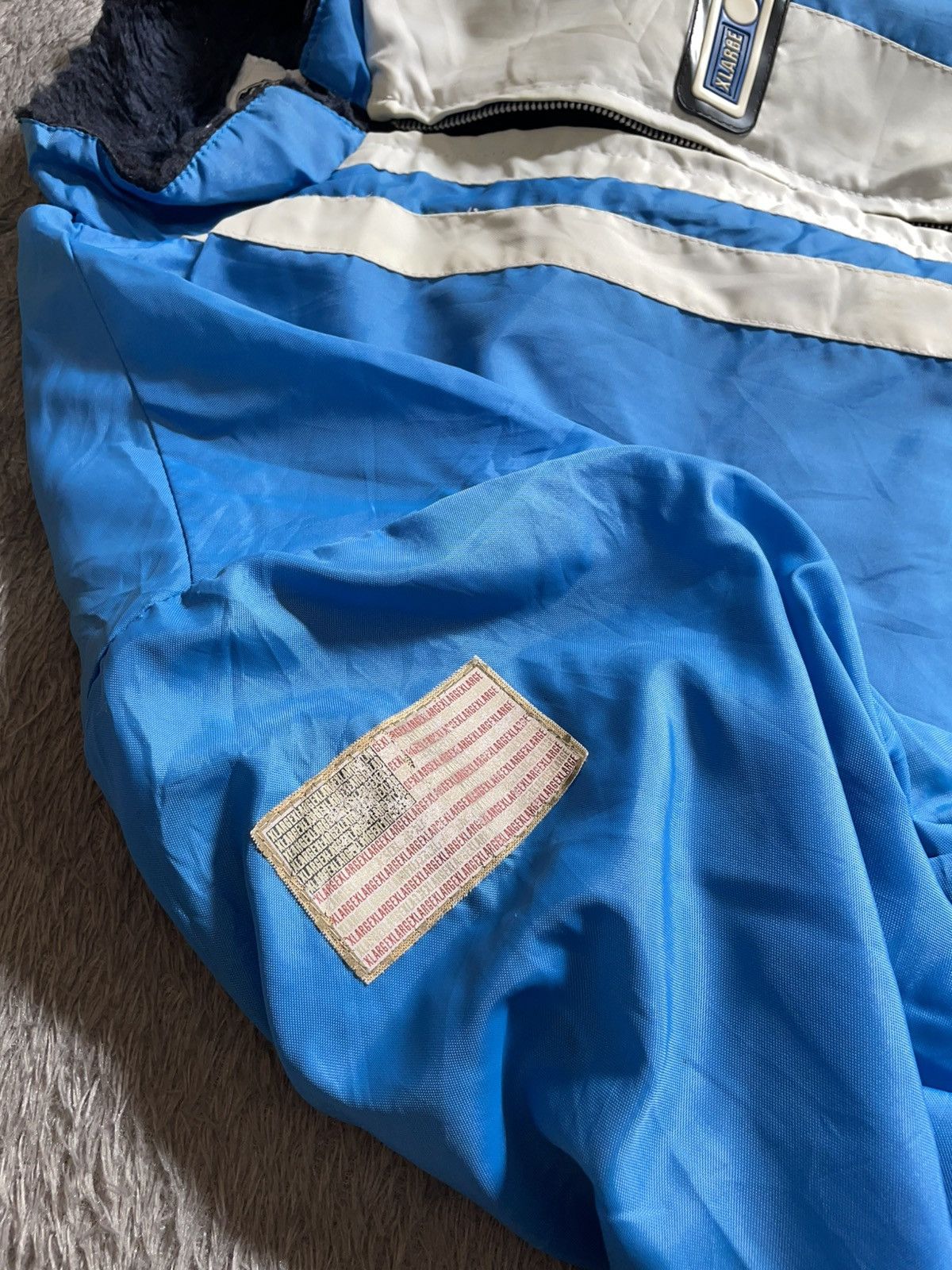 Xlarge Vintage Xlarge biker nylon jacket Size US L / EU 52-54 / 3 - 6 Thumbnail
