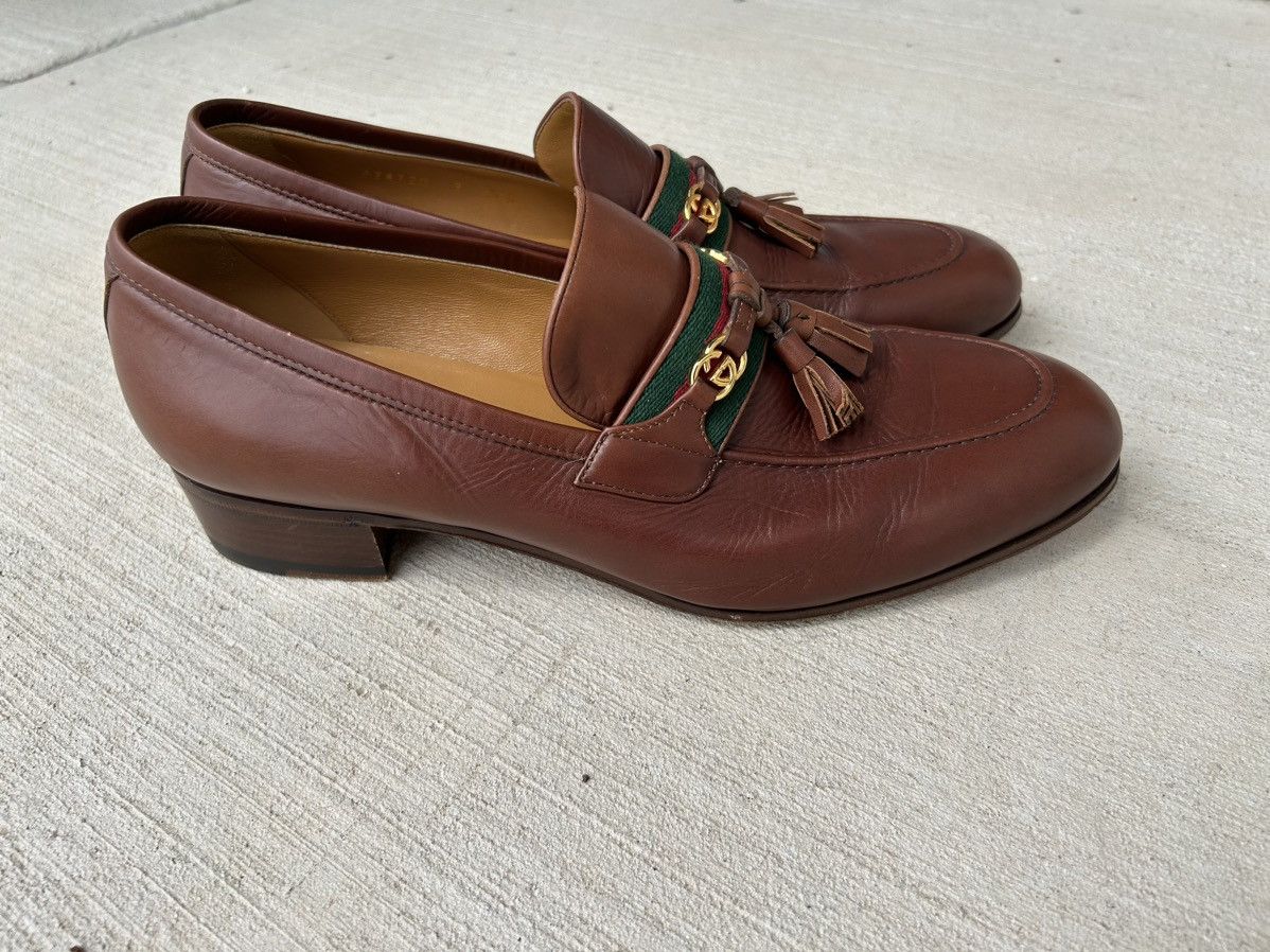 Gucci Gucci Leather Dress Loafers Size US 10 / EU 43 - 2 Thumbnail