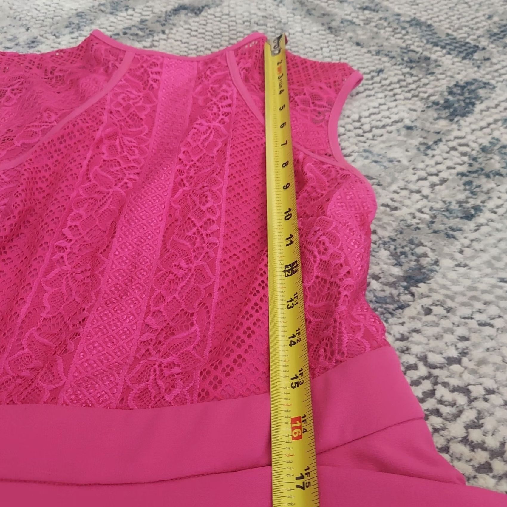Pinko Obsession Pink Laced Mini Dress - Size M Women Sleeveless Short Casual Formal Party/Cocktail Summer Spring Size M / US 6-8 / IT 42-44 - 6 Thumbnail