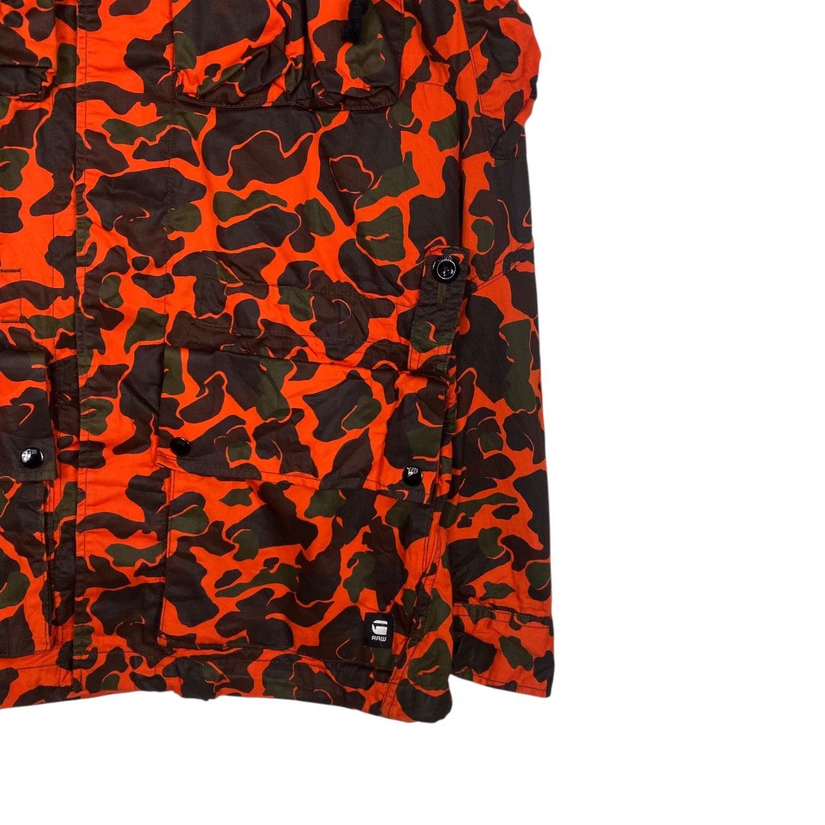 G-Star × Japanese Brand G-star raw M65 orange camoe jacket Size US XS / EU 42 / 0 - 4 Thumbnail