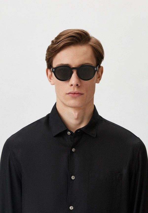 Burberry NEW Burberry BE4404 300187 Oval Unisex Sunglasses BE4404 Size ONE SIZE - 3 Thumbnail