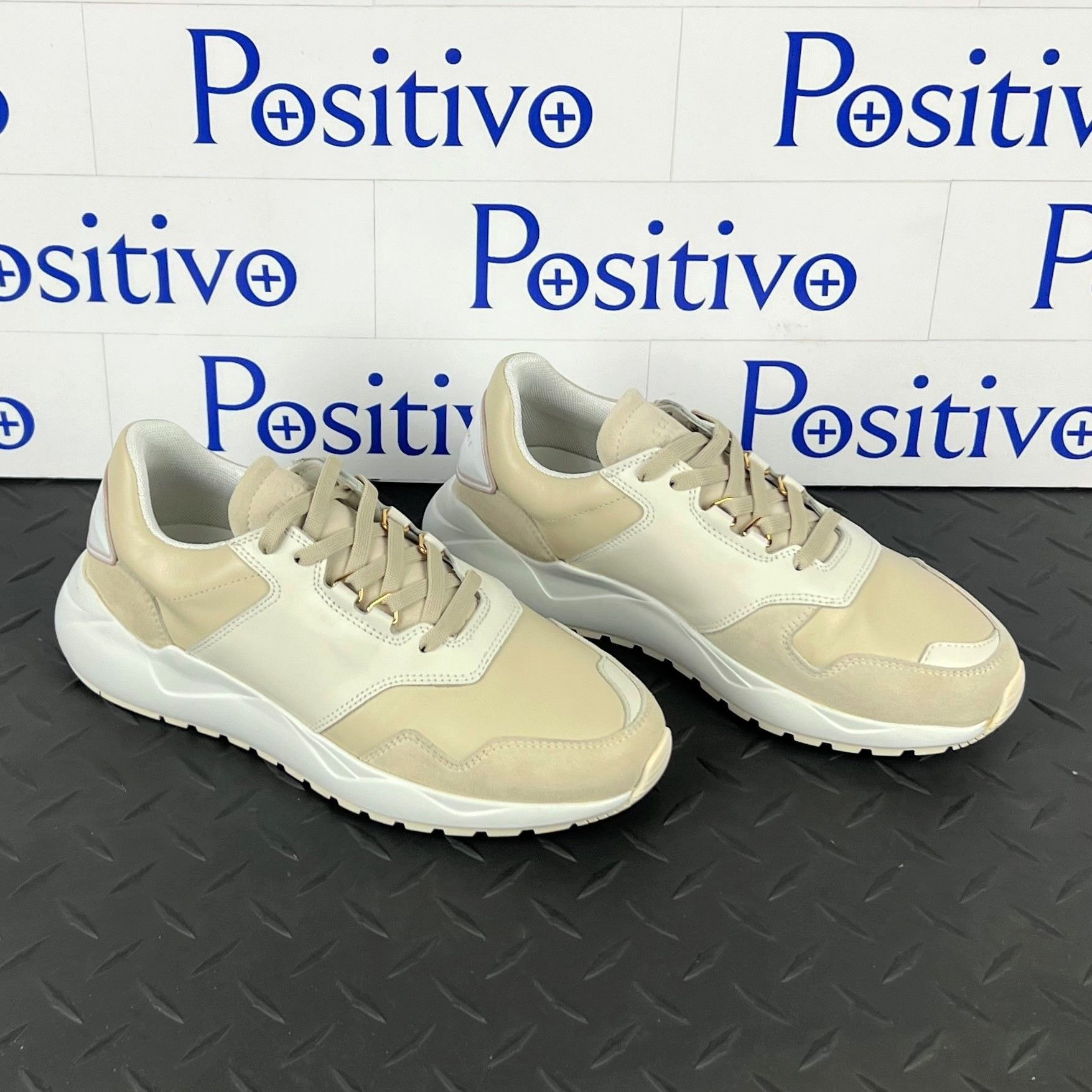 Buscemi Buscemi Ventura Off White Leather Sneakers US 7 SAMPLE Size US 7 / IT 37 - 4 Thumbnail
