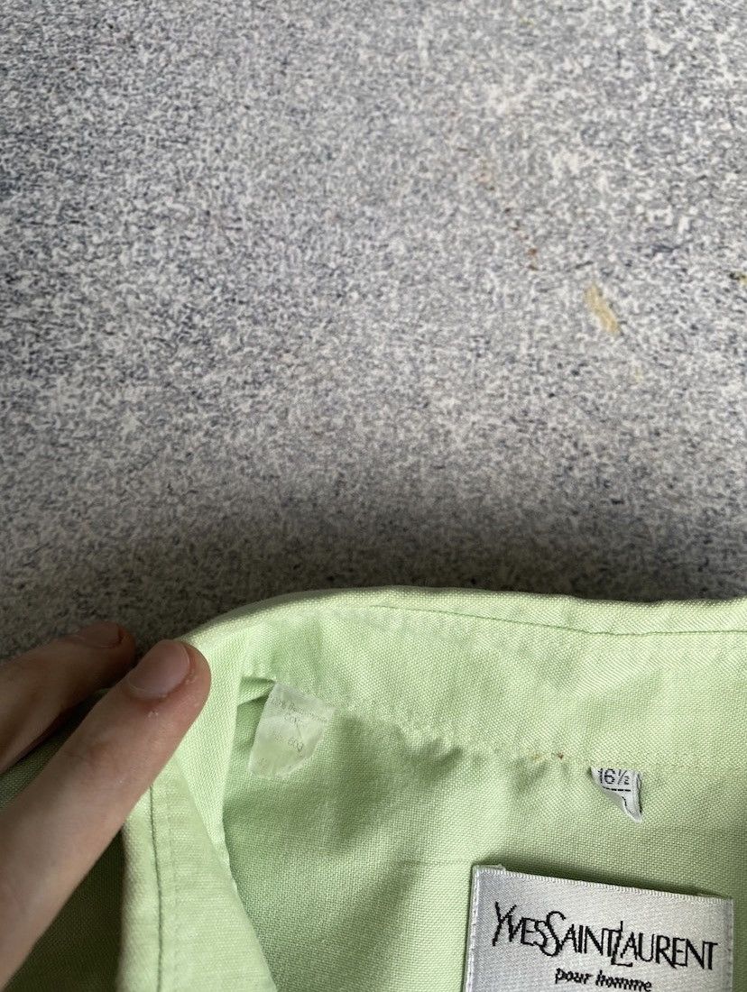 Vintage × Yves Saint Laurent Yves Saint Laurent Vintage Short sleeve button up Size US M / EU 48-50 / 2 - 4 Thumbnail