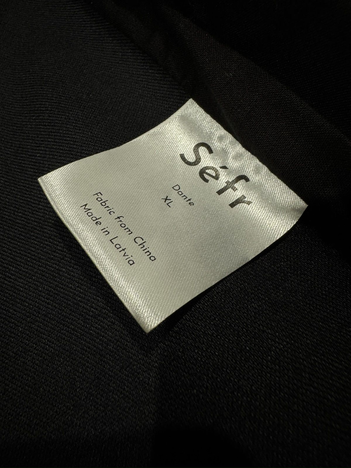 Sefr Sefr - Black Leather Jacket Size US XL / EU 56 / 4 - 6 Thumbnail