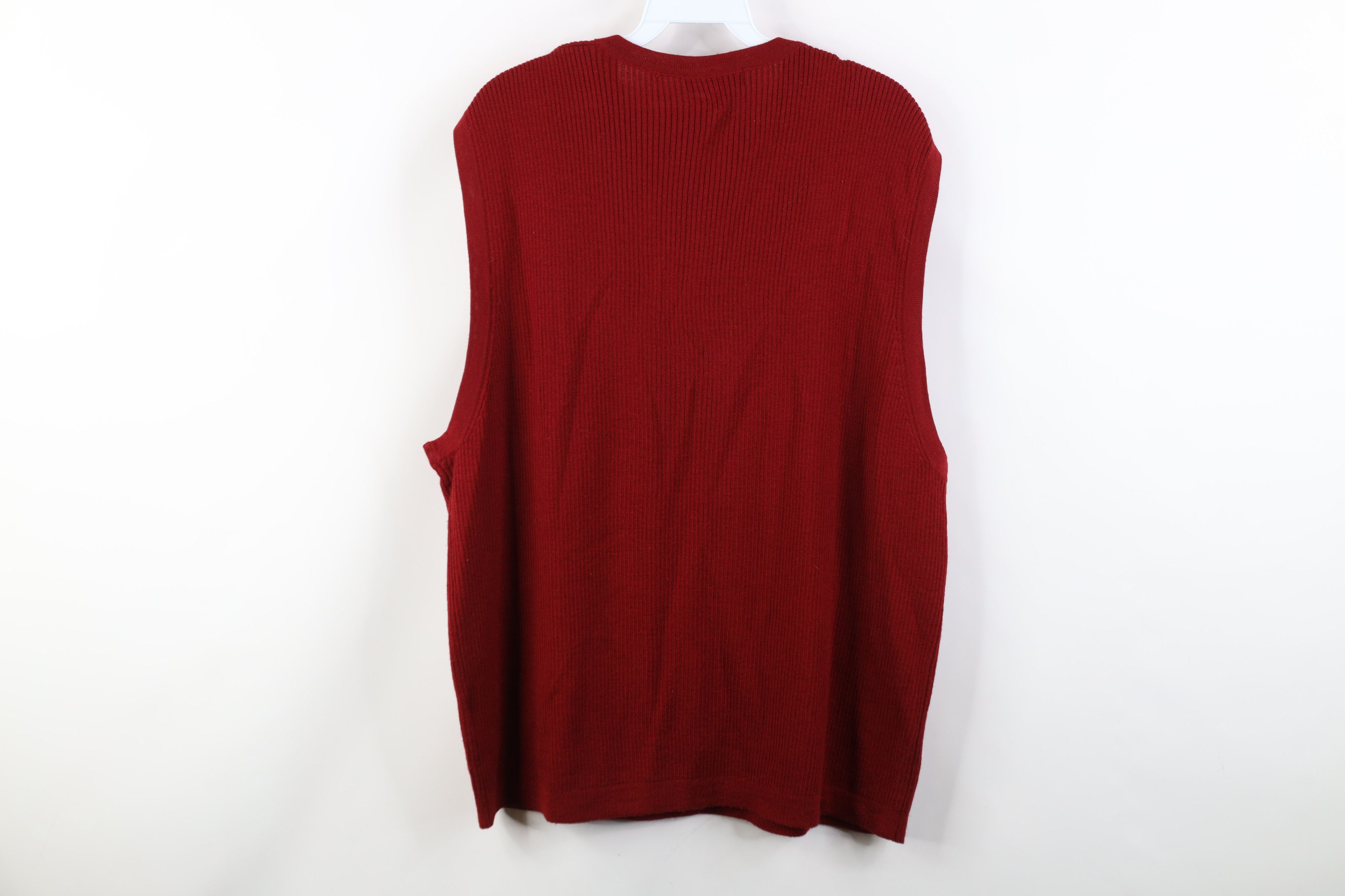 Eddie Bauer Vintage 90s Y2K Eddie Bauer Merino Wool Ribbed Sweater Vest Size US L / EU 52-54 / 3 - 7 Thumbnail