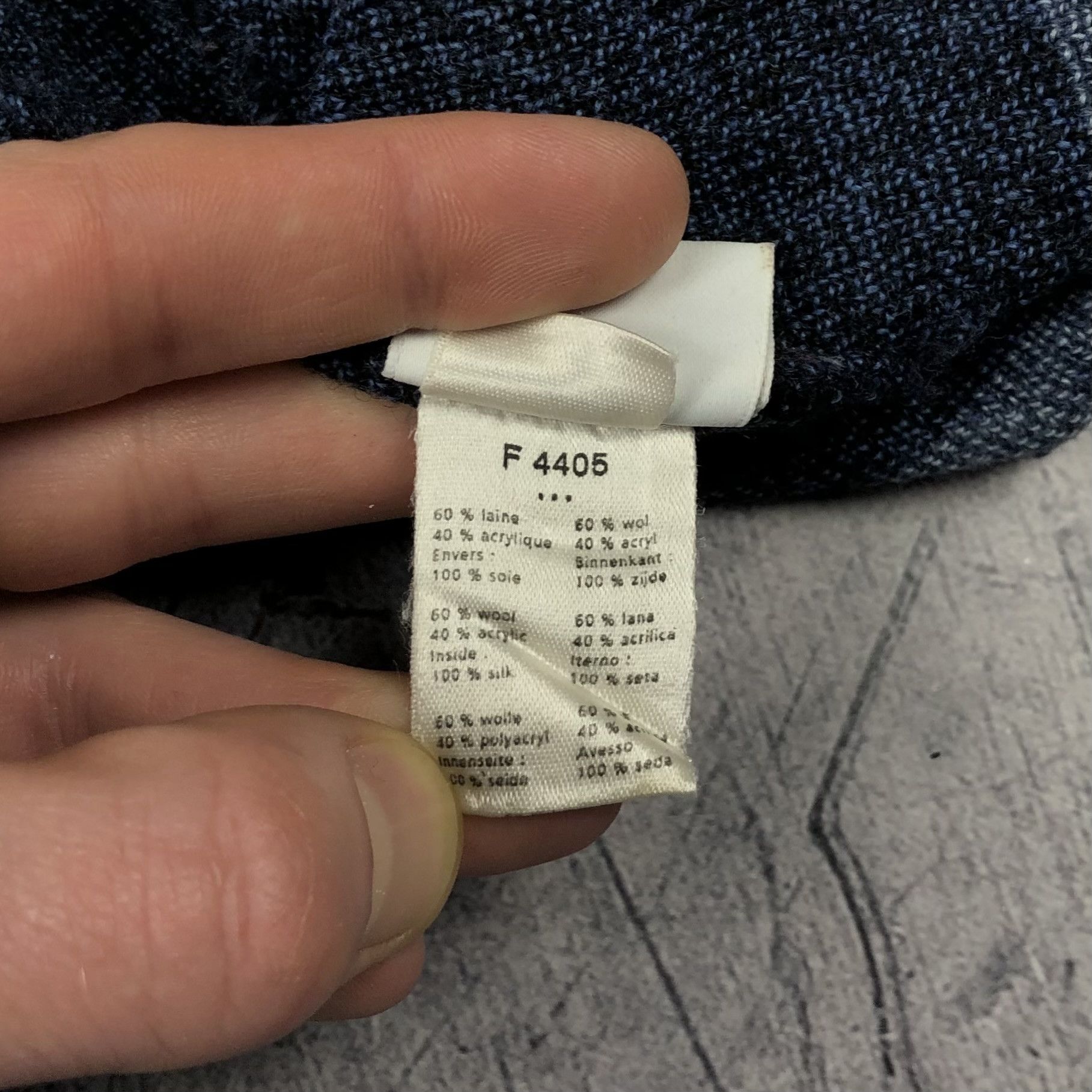 Lacoste Vintage 90s Lacoste Silk Wool Beanie Hat Size ONE SIZE - 9 Thumbnail