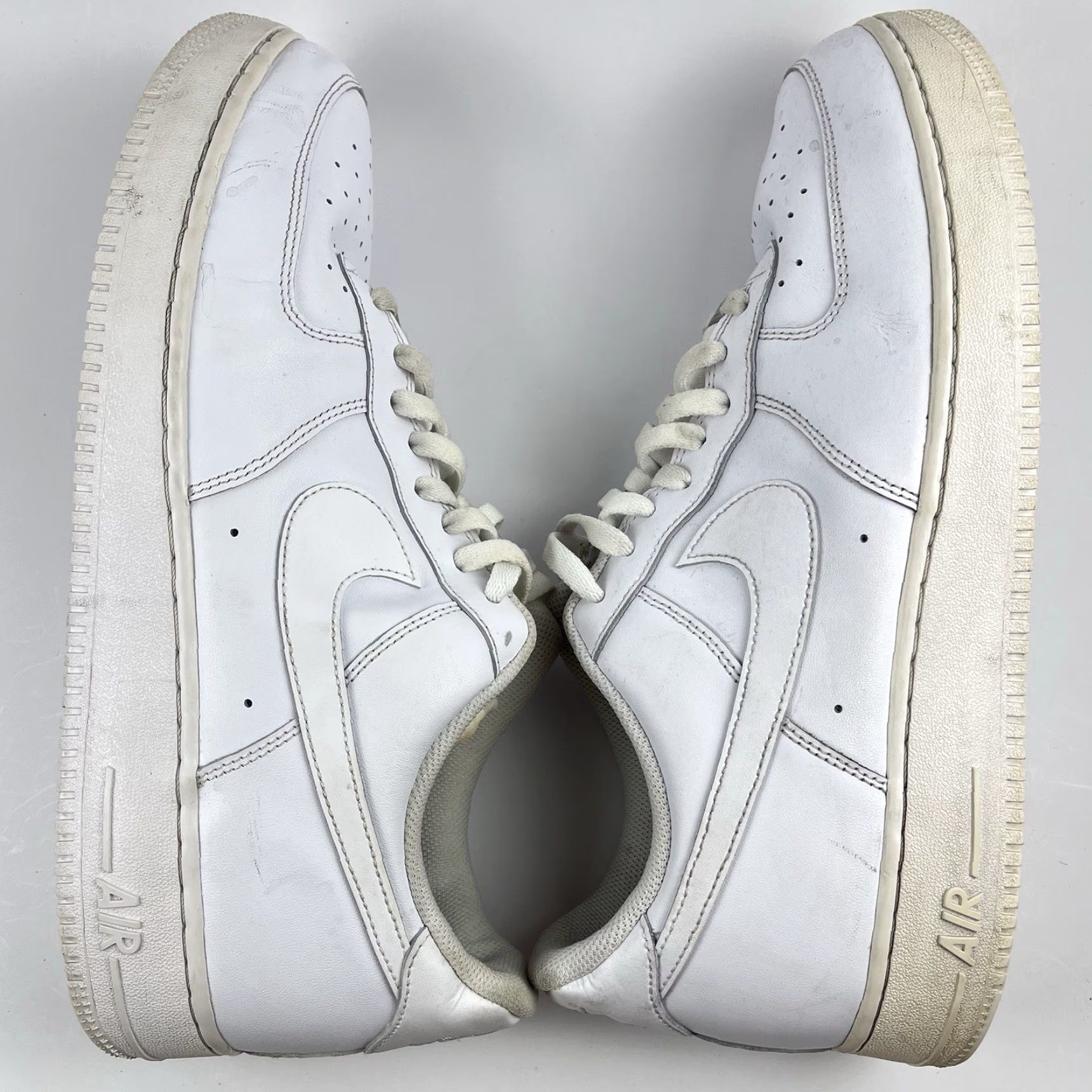 Nike Nike Air Force 1 '07 Men Sneakers Low Top Lace Up White CW2288-111 15 US/CN 49.5 EU 15 US White Size US 14 / EU 47 - 7 Thumbnail