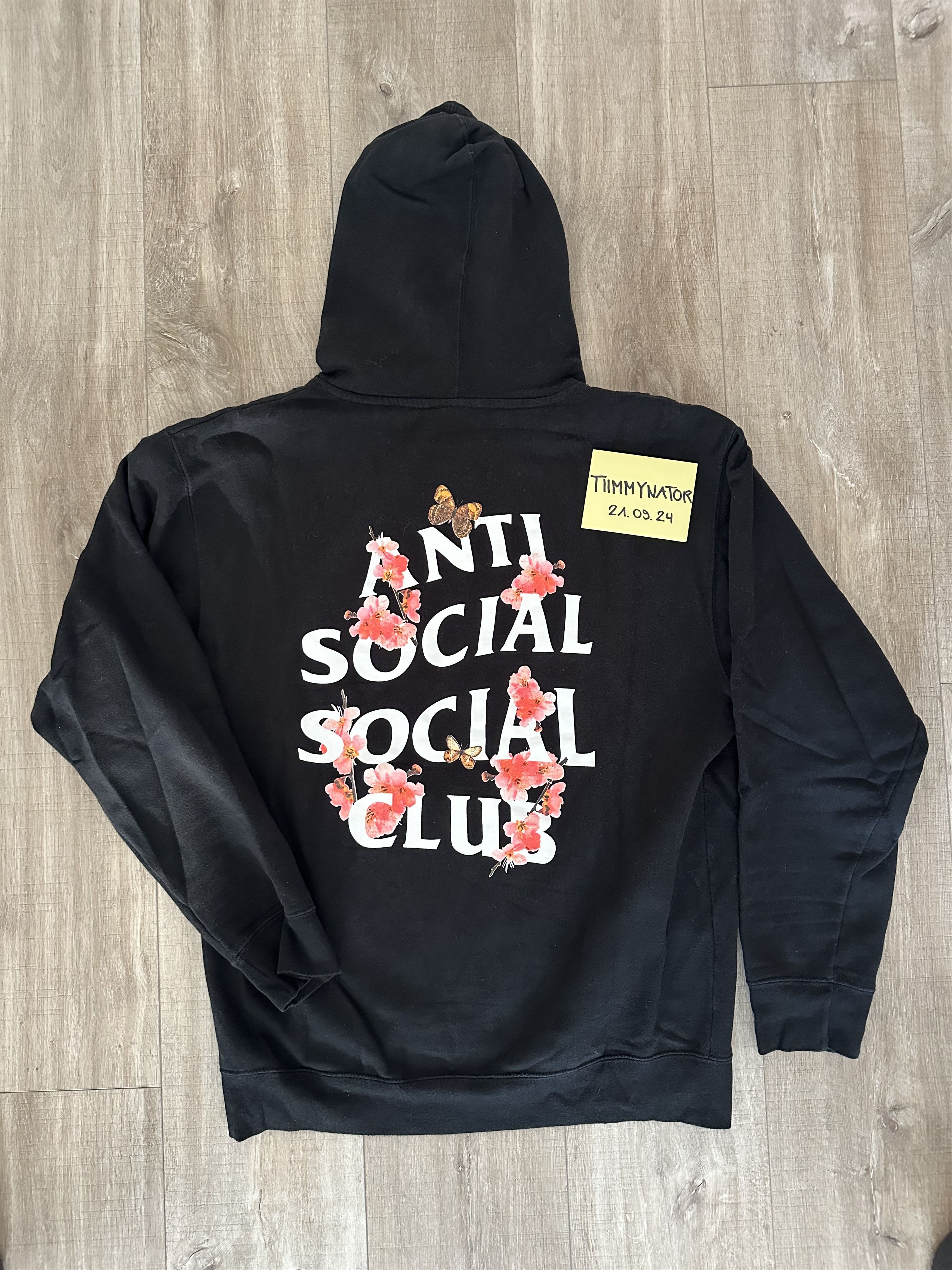Anti Social Social Club Kkoch "Black" hoodie Size US M / EU 48-50 / 2 - 1 Thumbnail