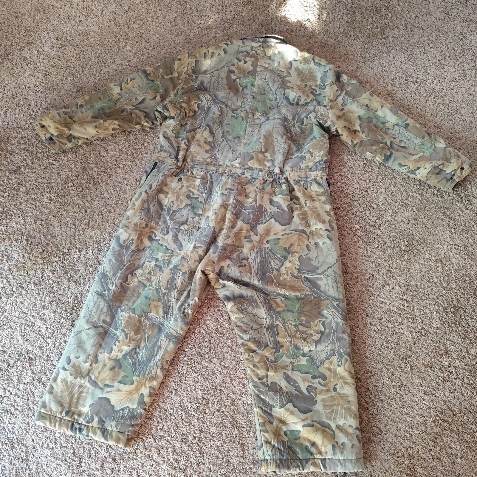 Other Vtg 10x AdvantageCamo Hunting Coveralls Suit Mens 2XL Size ONE SIZE - 7 Thumbnail