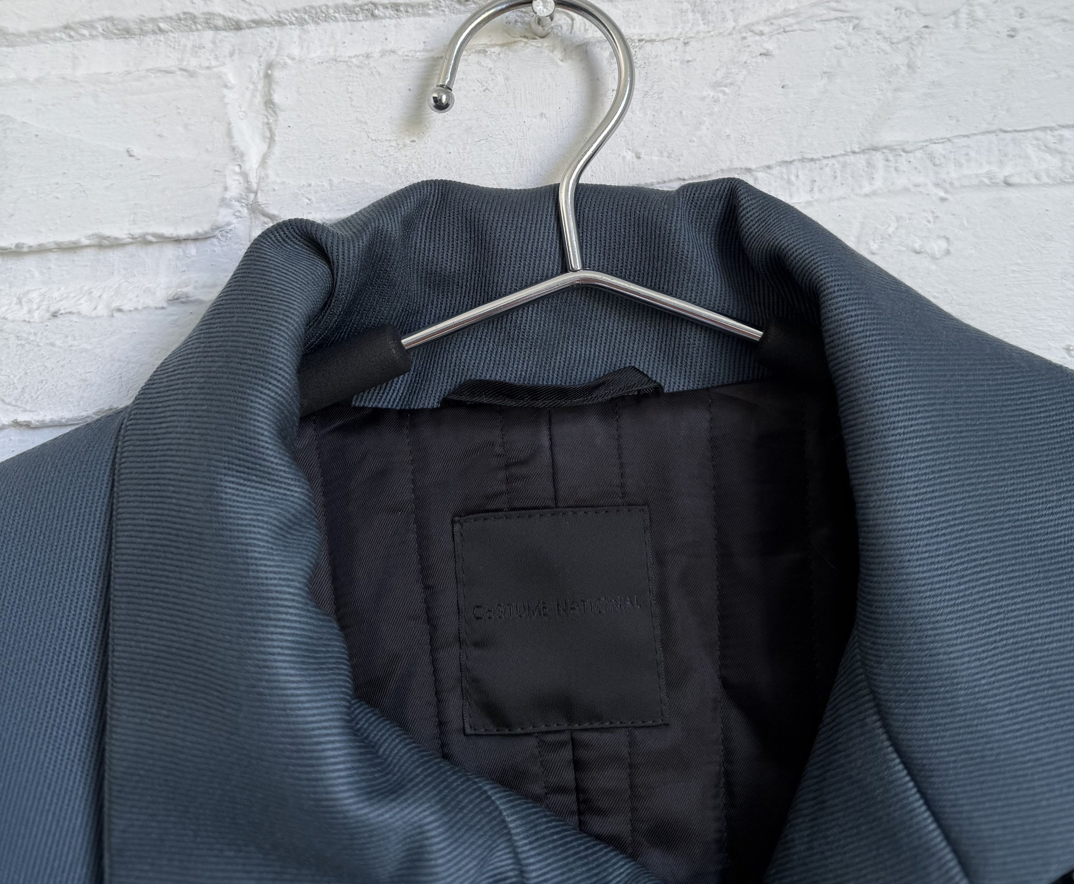 Costume National Costume National Asymmetric Wool Jacket Coat Size M / US 6-8 / IT 42-44 - 3 Thumbnail