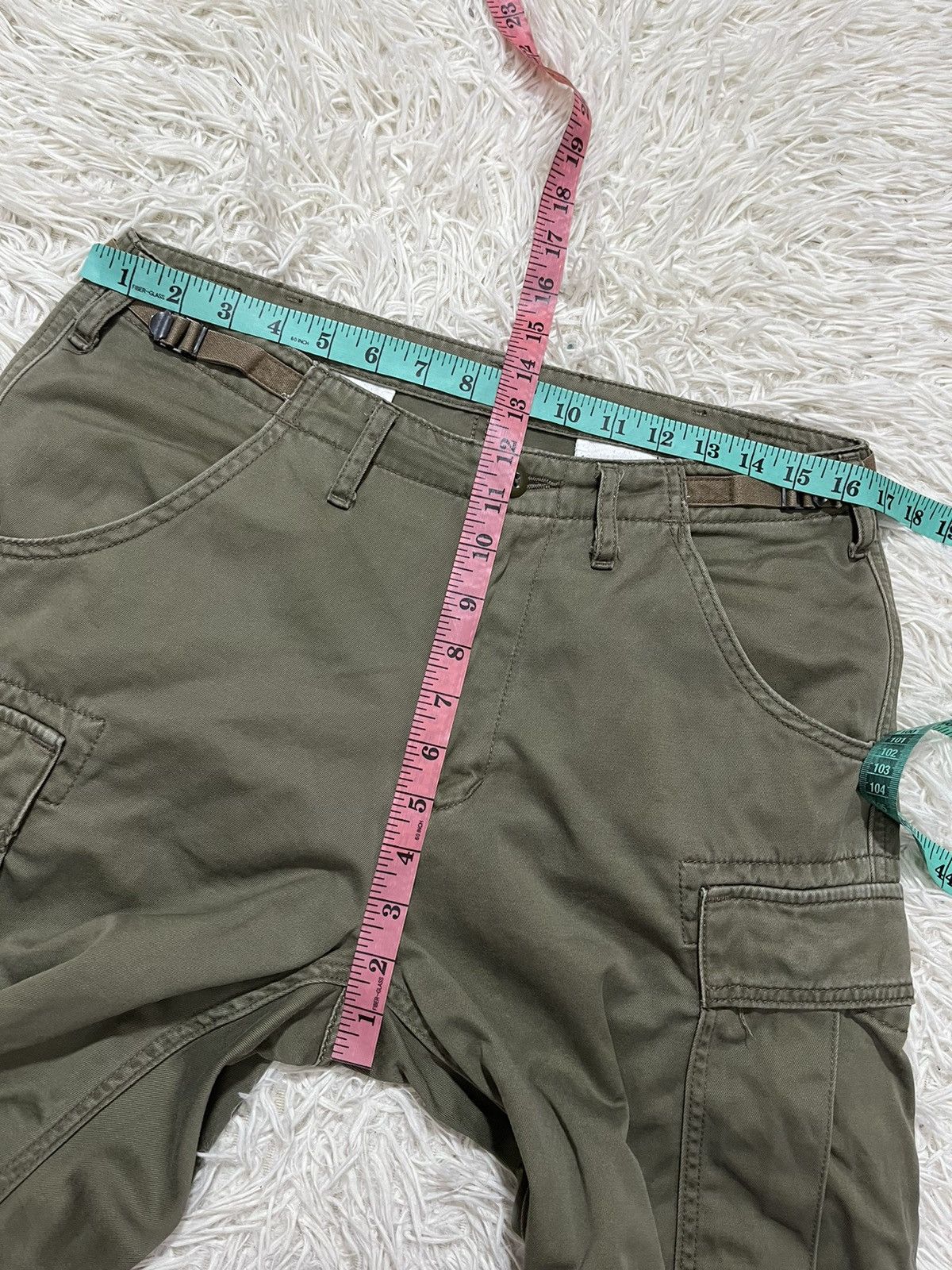 Japanese Brand × Vintage ALPHA INDUSTRIES CARGO PANT Size US 33 - 11 Thumbnail