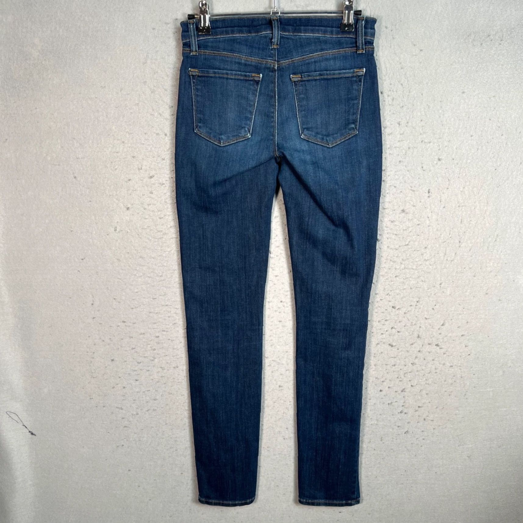 J Brand J Brand Jeans Womens 25 Skinny Denim Blue Dark Wash Cotton Blend 5-Pocket Stretch Size 25 Size 42" / US 20 - 2 Thumbnail