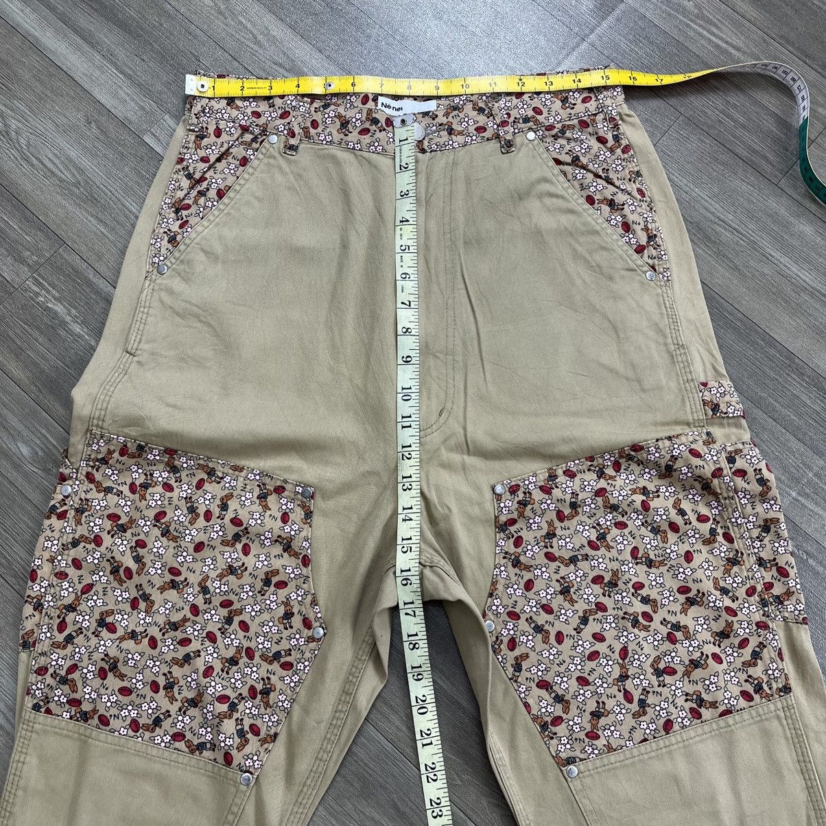 Ne-Net Vintage Ne-net Issey Miyake Carpenter Double Knee Pants Size US 30 / EU 46 - 10 Thumbnail