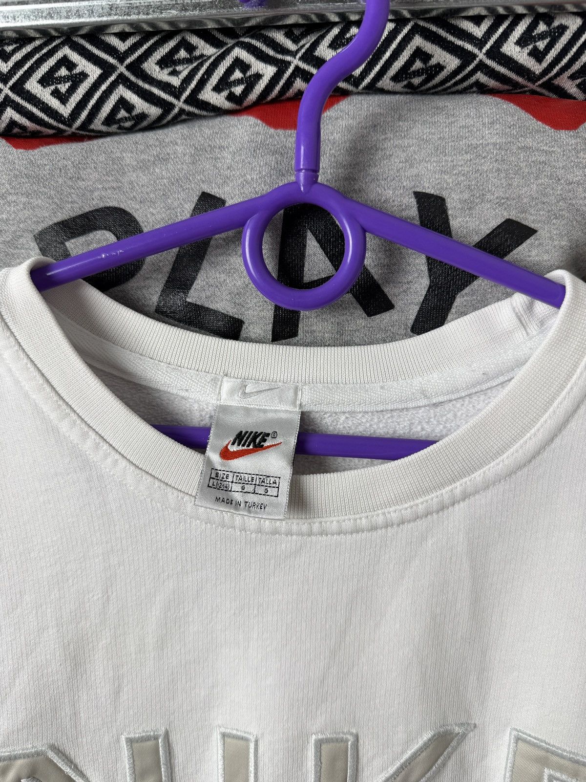 Nike Nike Vintage Sweatshirt Big Logo Swoosh 90s Size US L / EU 52-54 / 3 - 7 Thumbnail