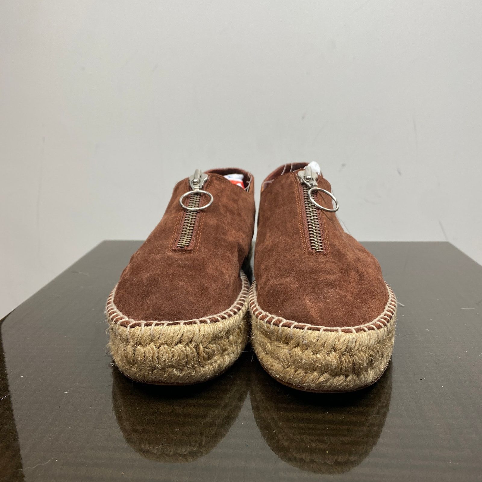 Alexander Wang Alexander Wang Devon Front Zip Suede Espadrille Women's 41 Size US 11 / IT 41 - 2 Thumbnail