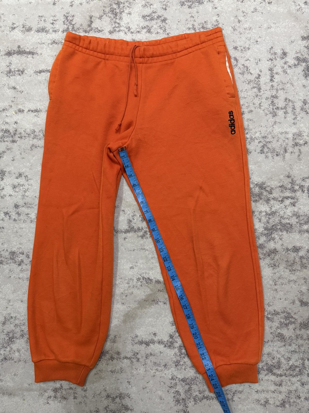 Adidas Vintage 90s Adidas Spellout Embroidery Sweat Pants Size US 31 - 19 Thumbnail