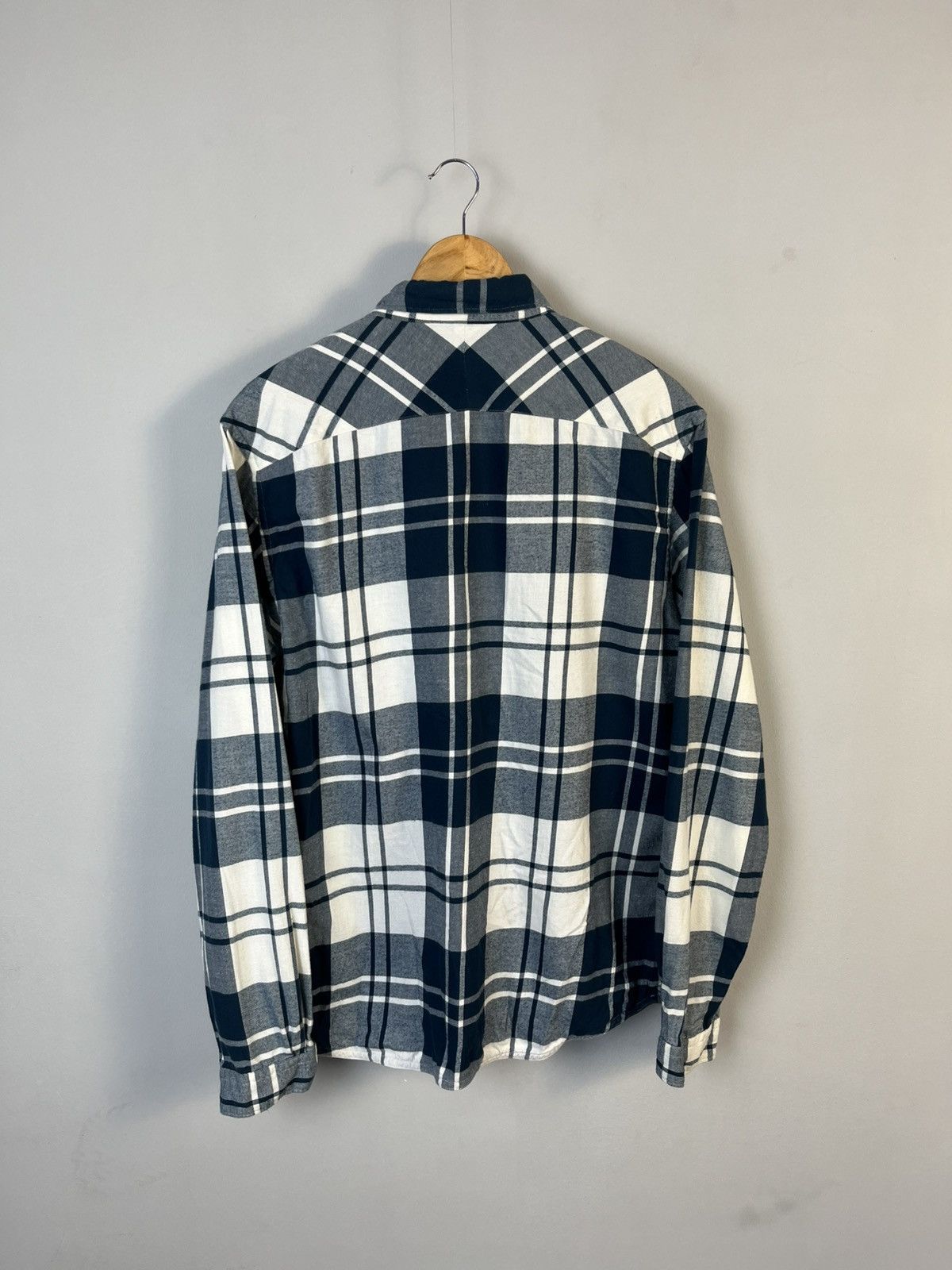 Paul Smith Paul Smith Jeans Plaid Cotton Tailored Fit Long Sleeve Shirt Size US XL / EU 56 / 4 - 7 Thumbnail
