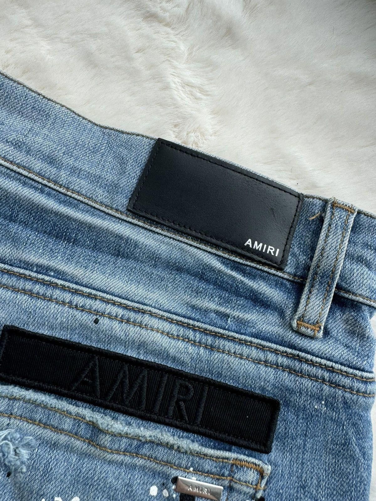 Amiri Amiri Indigo Military Patch Denim Jeans Size US 38 / EU 54 - 3 Thumbnail