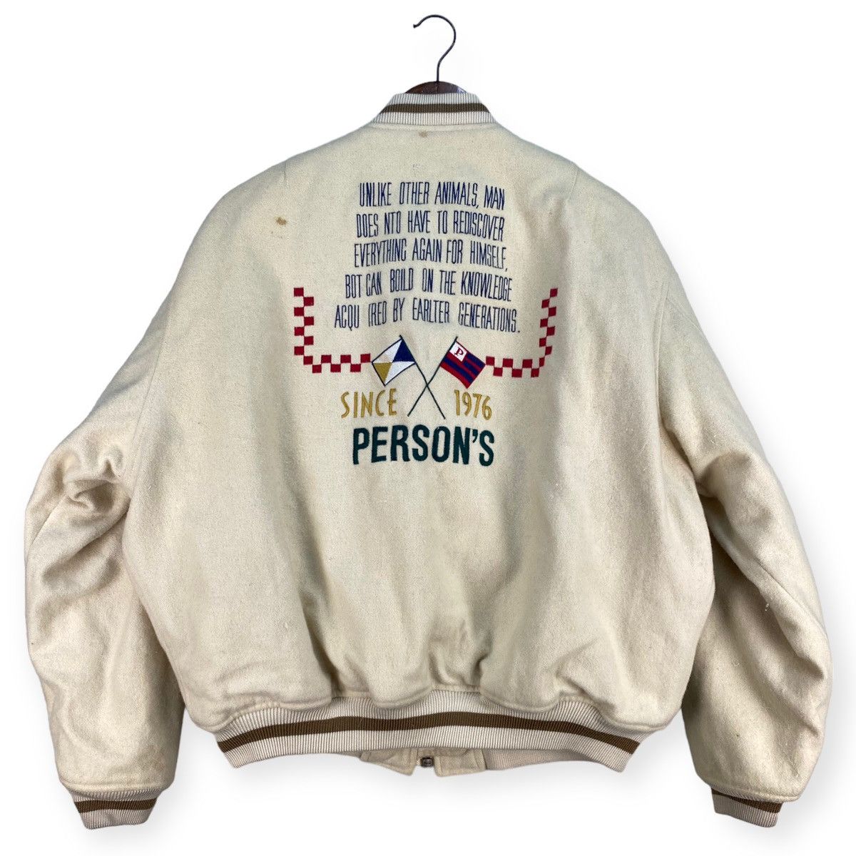PERSON'S Person’s Varsity Jacket Size US XL / EU 56 / 4 - 3 Thumbnail