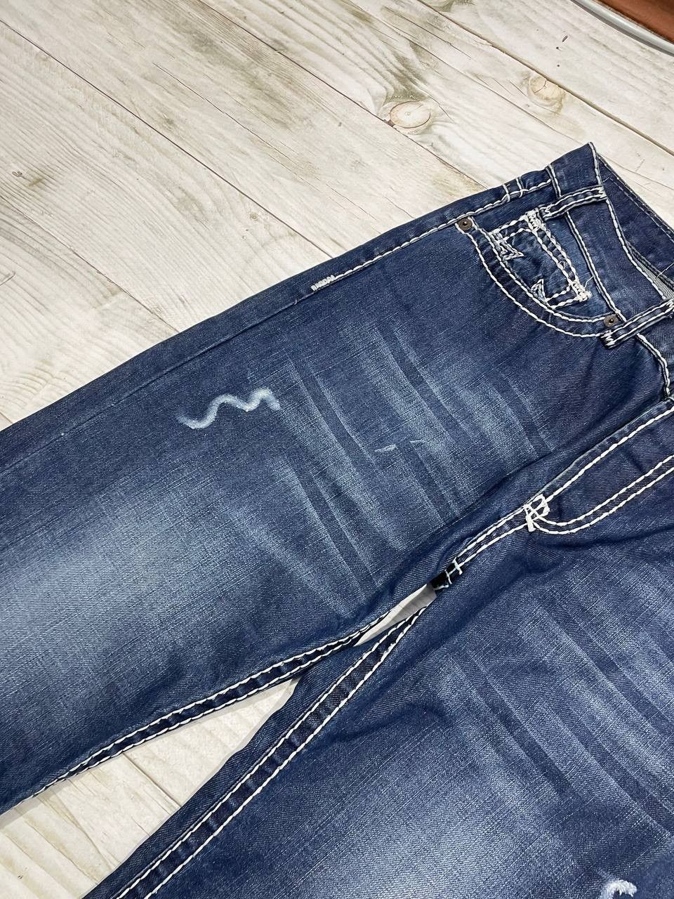 True Religion Vintage True Religion Billy Super T Denim Jeans Y2K Baggy Size US 36 / EU 52 - 10 Thumbnail