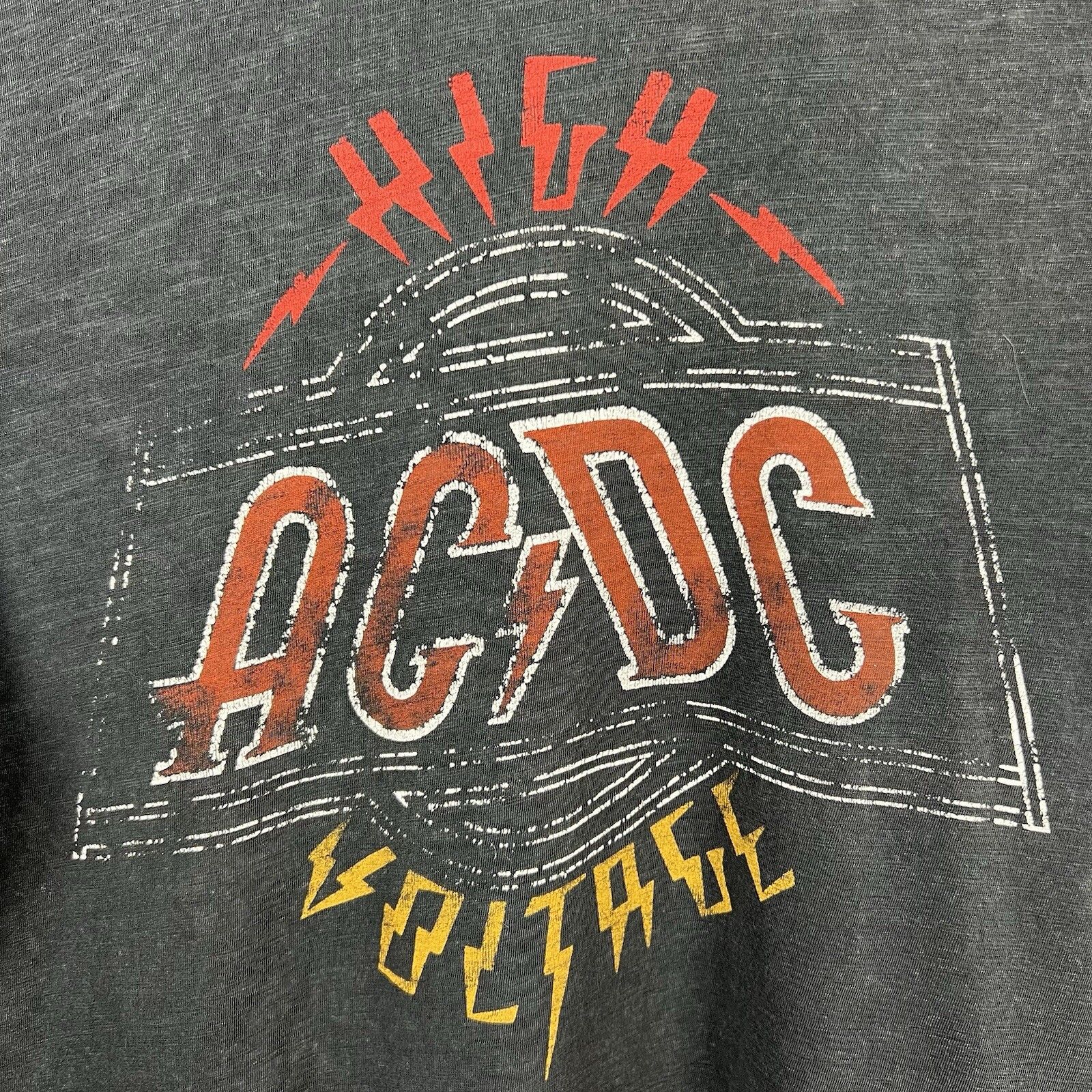 AC/DC ACDC High Voltage Tee Men's Size S Short Sleeve Size US S / EU 44-46 / 1 - 9 Thumbnail