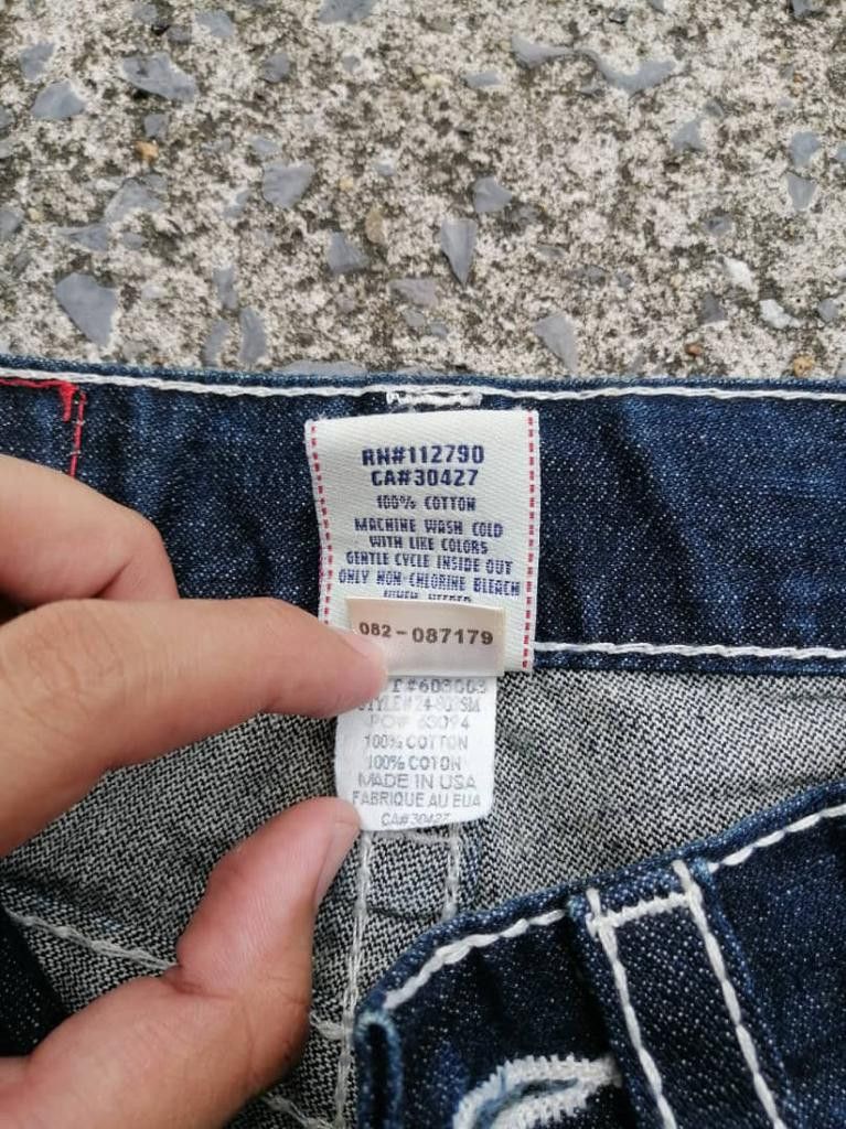 Other True Religion Rainbow Joey Bootcut Denim Jeans Size 30" / US 8 / IT 44 - 7 Thumbnail