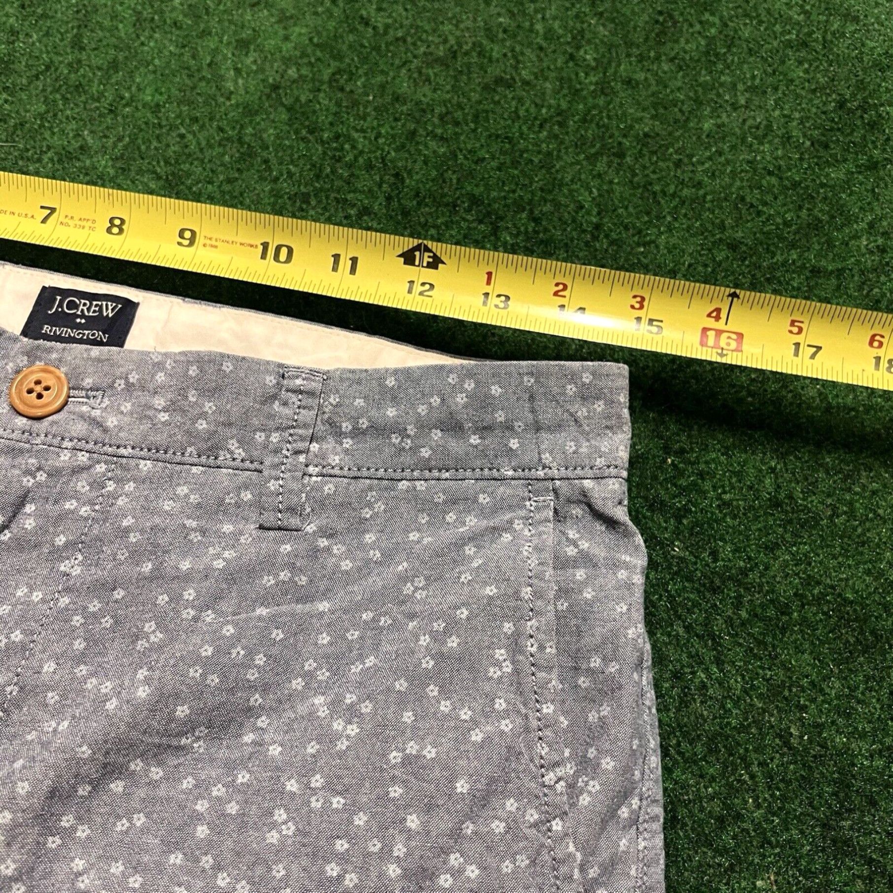 J.Crew J.CREW Rivington Short Linen Cotton Men's Sz 29 Inseam 9” Size US 29 - 4 Thumbnail