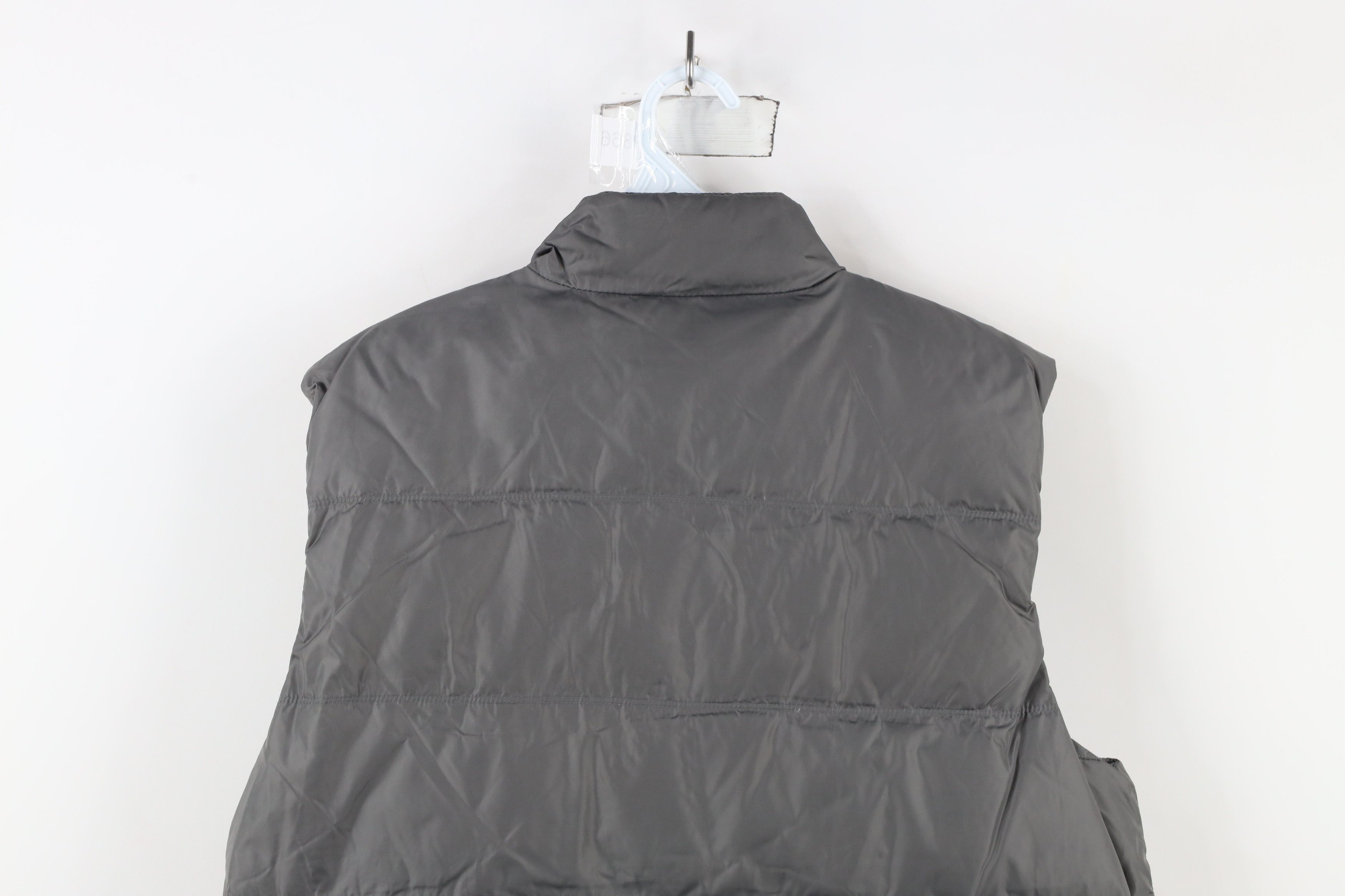 Orvis × Vintage Orvis Spell Out Duck Down Insulated Puffer Vest Jacket Gray Size US M / EU 48-50 / 2 - 18 Thumbnail