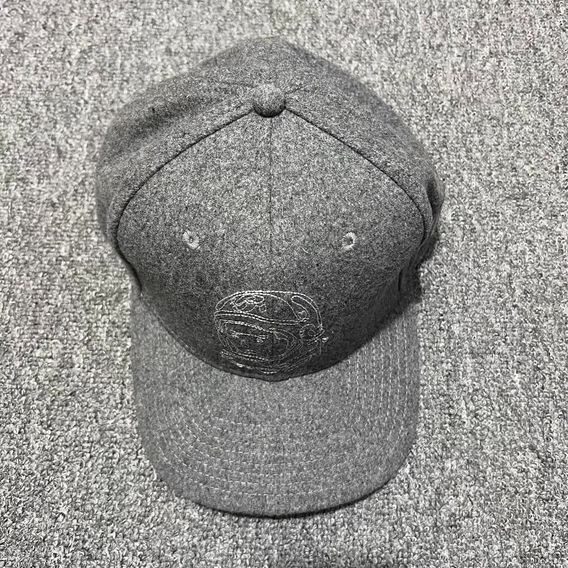 Billionaire Boys Club BBC EU Single-Line Astronaut Wool Blend Baseball Cap Q7 Size ONE SIZE - 3 Thumbnail