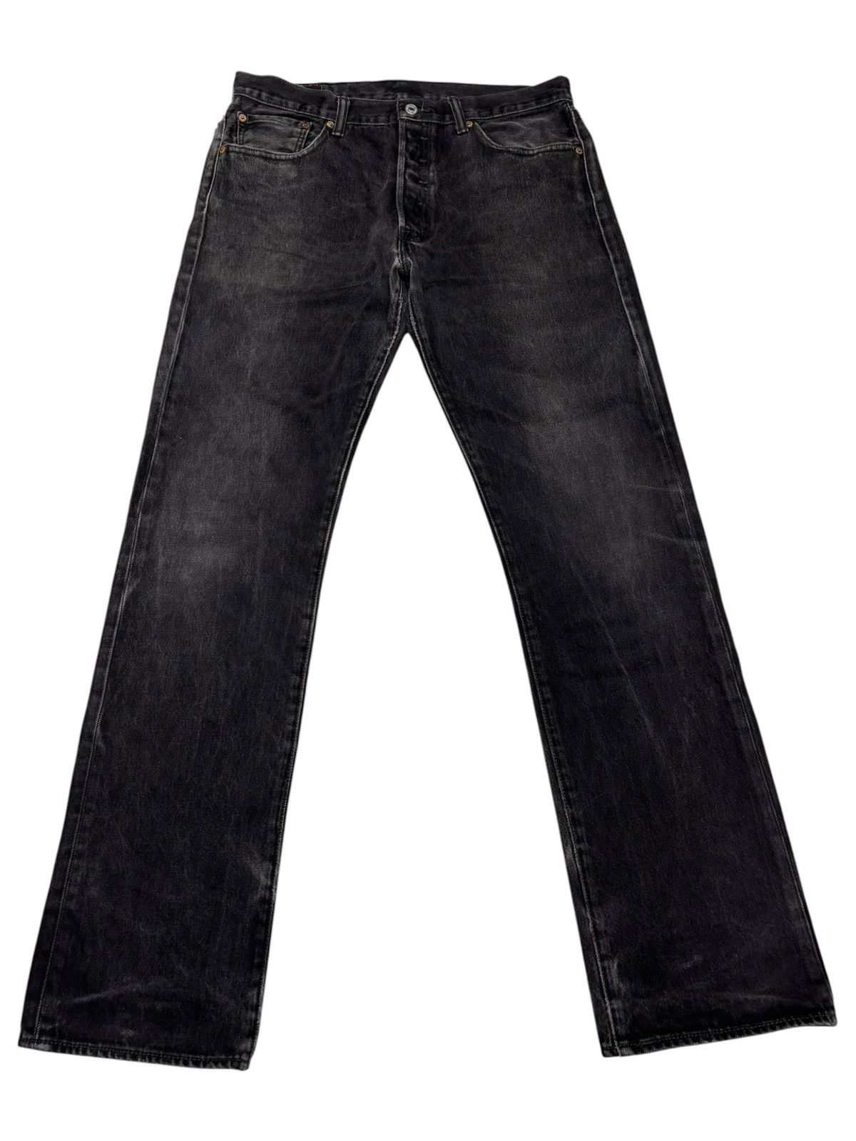 Tornado Mart Levis 501 TORNADO MART VIBES Claw Mark Distressed Denim Jean Size US 34 / EU 50 - 1 Thumbnail
