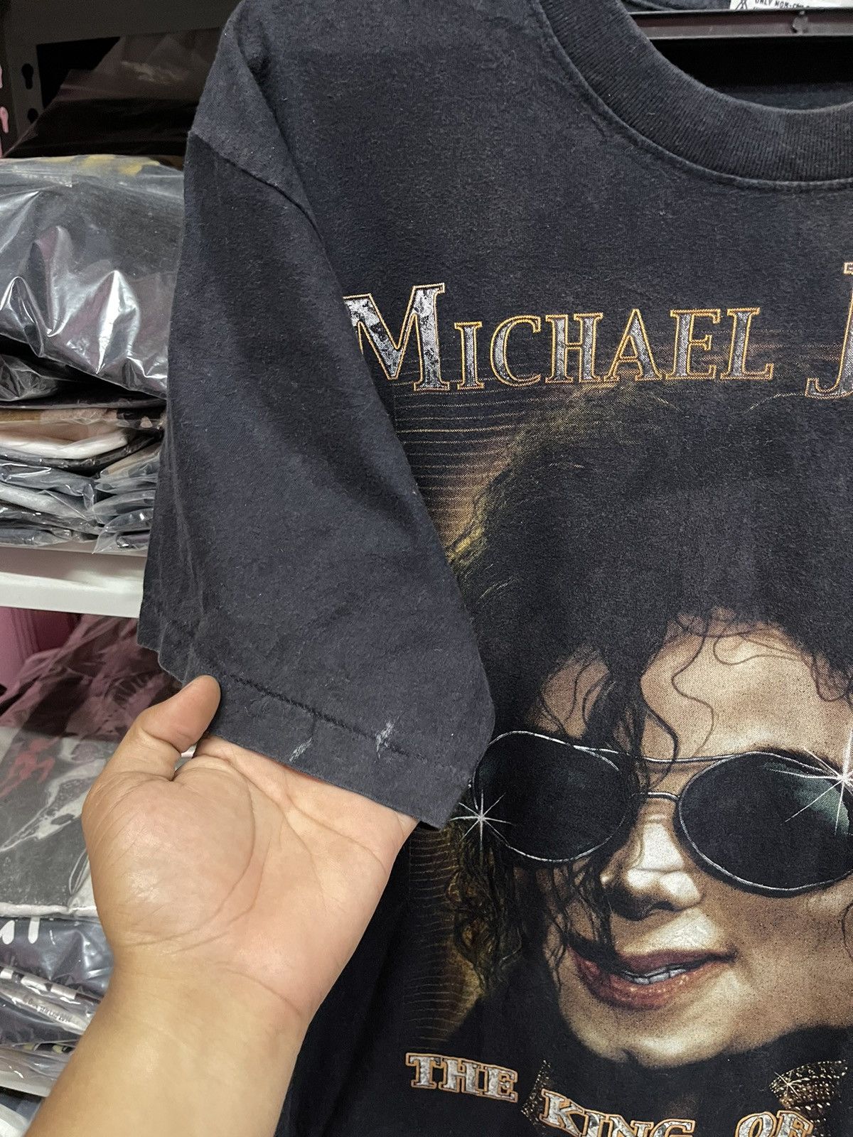 Band Tees × Vintage Vintage Y2K Michael Jackson Tour Tee🔥🔥🔥 Size US L / EU 52-54 / 3 - 4 Thumbnail
