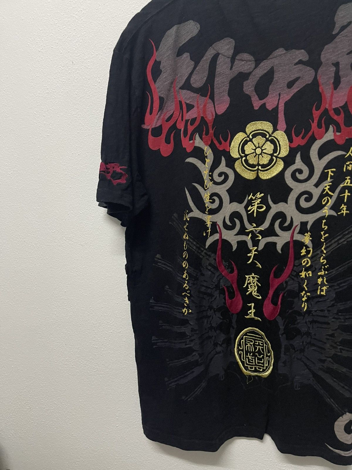 Karakuri Tamashii 2000s KARAKURI TAMASHII SKULL TSHIRT RARE DESIGN Size US XL / EU 56 / 4 - 13 Thumbnail