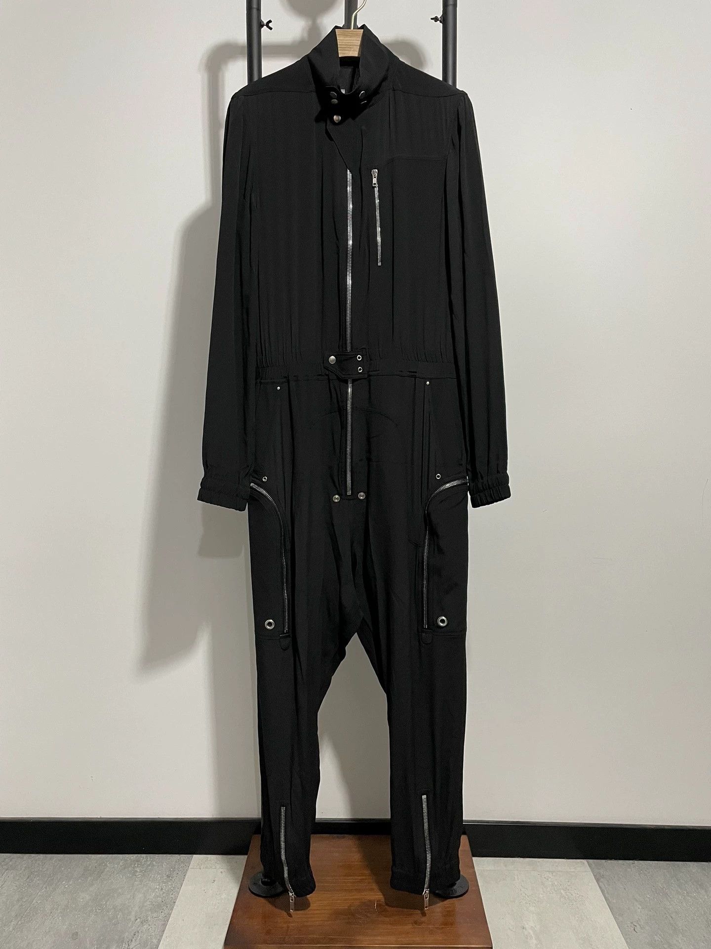 Rick Owens Rick Owens RO 99 New Lightweight Silky Onesie 50 Size US 43 - 1 Thumbnail