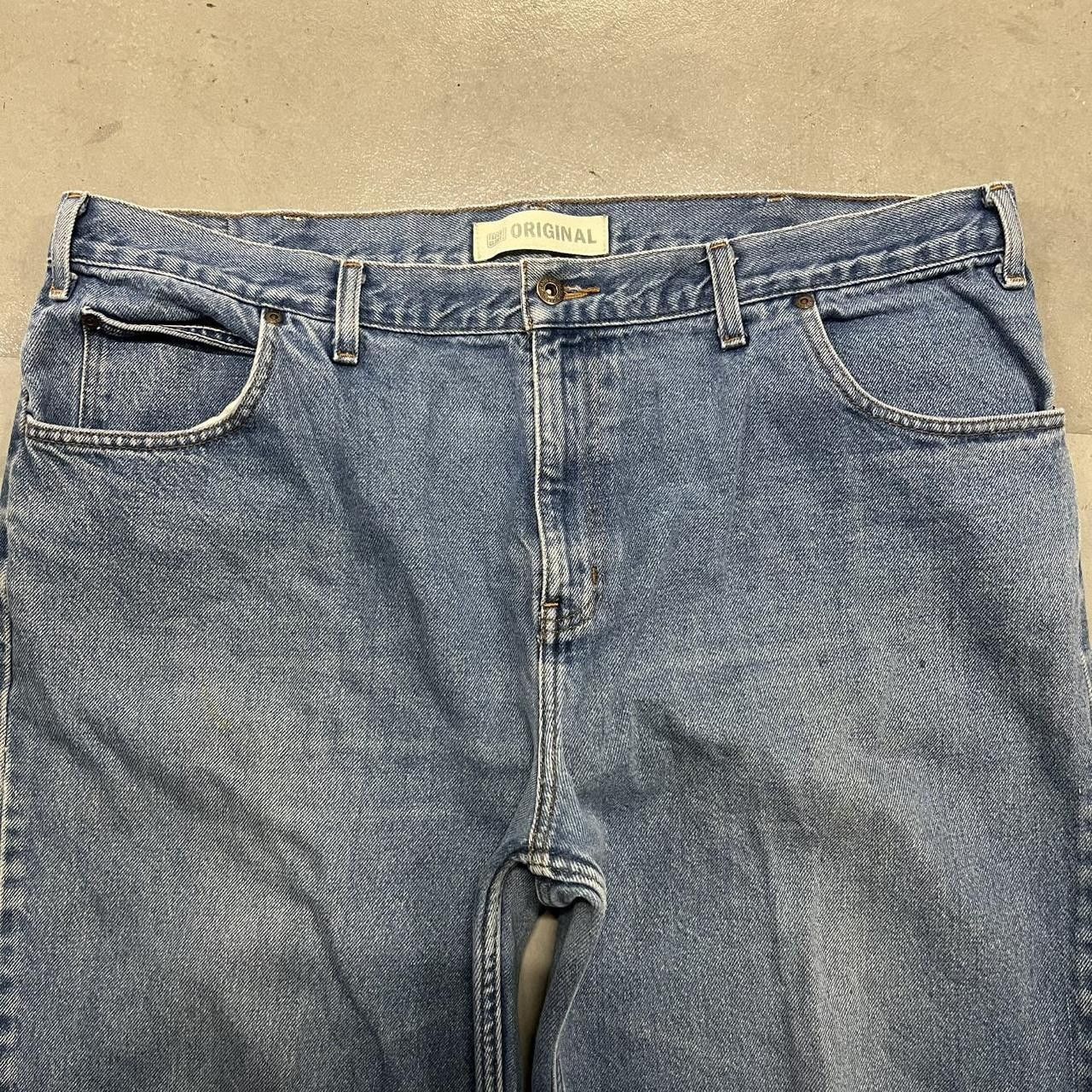 Vintage Vintage Y2K/2000s Baggy Faded Glory Skater Style Denim jeans! Size US 42 / EU 58 - 4 Thumbnail